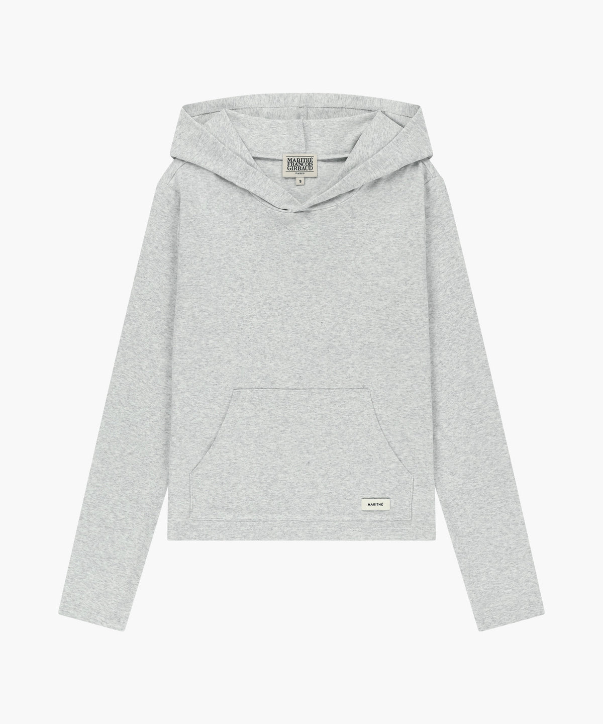 W BASIC HOODIE LONG SLEEVE