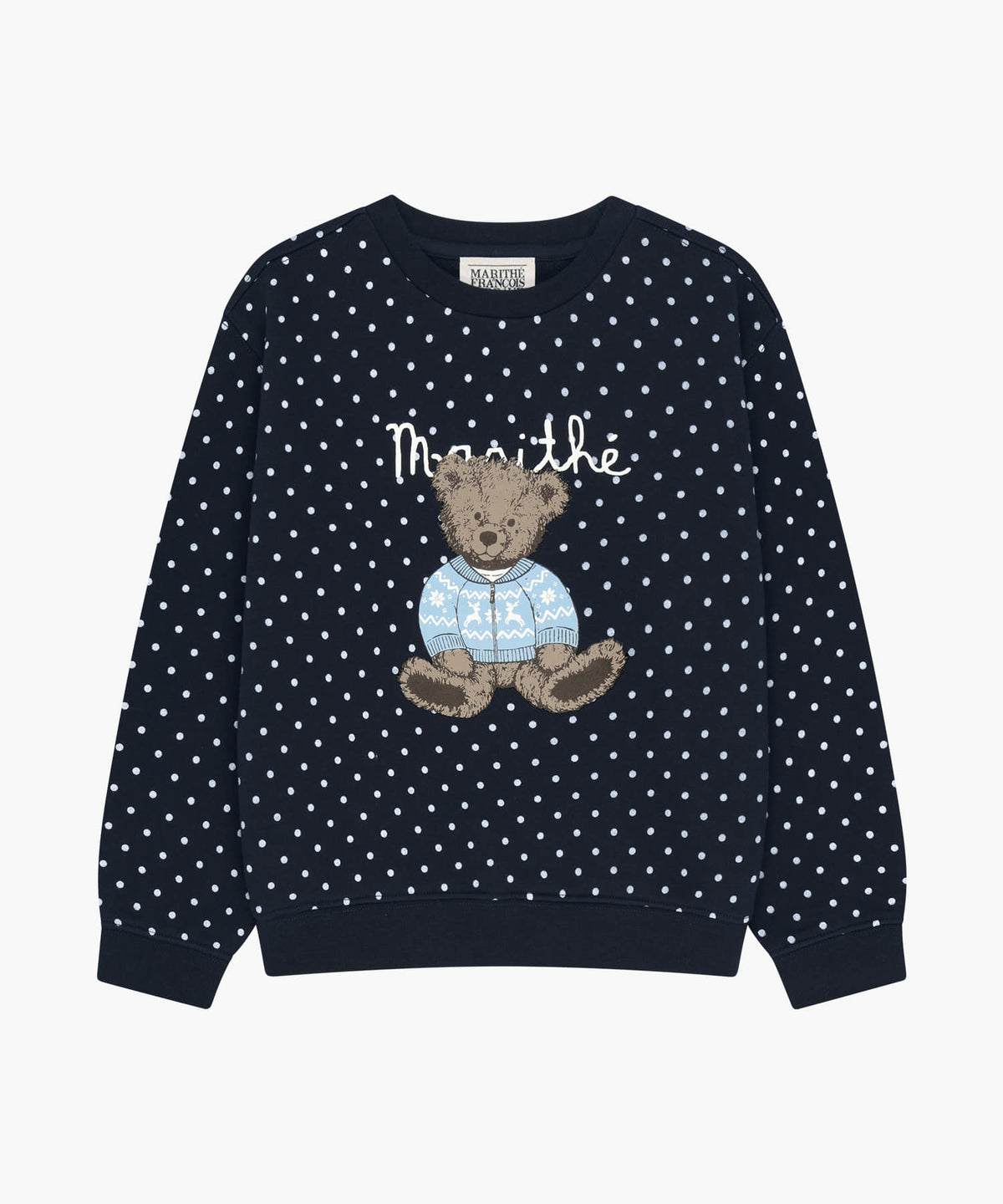 KIDS NORDIC BEAR SWEATSHIRT(BRUSHED)