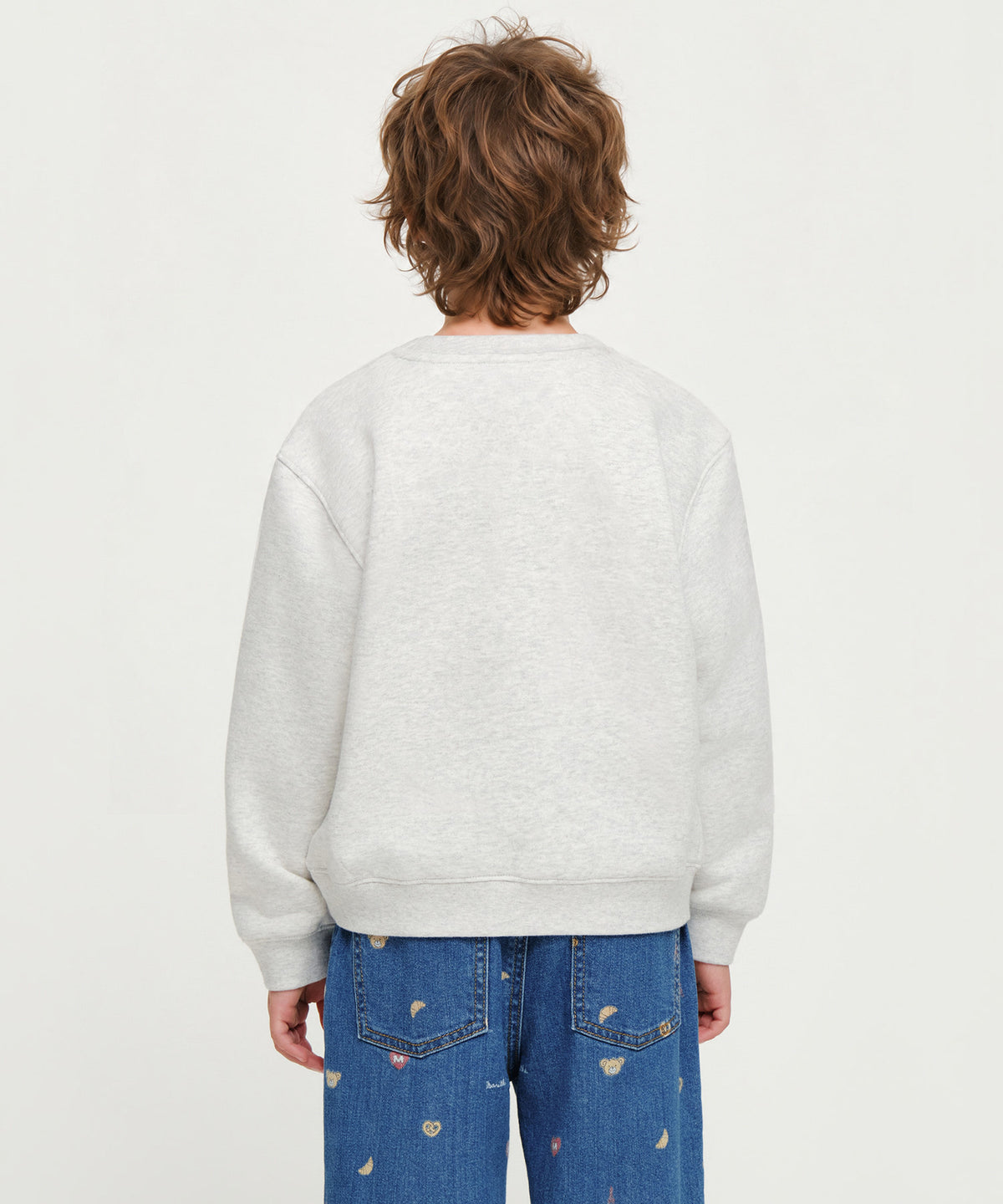 KIDS NORDIC BEAR SWEATSHIRT(BRUSHED)