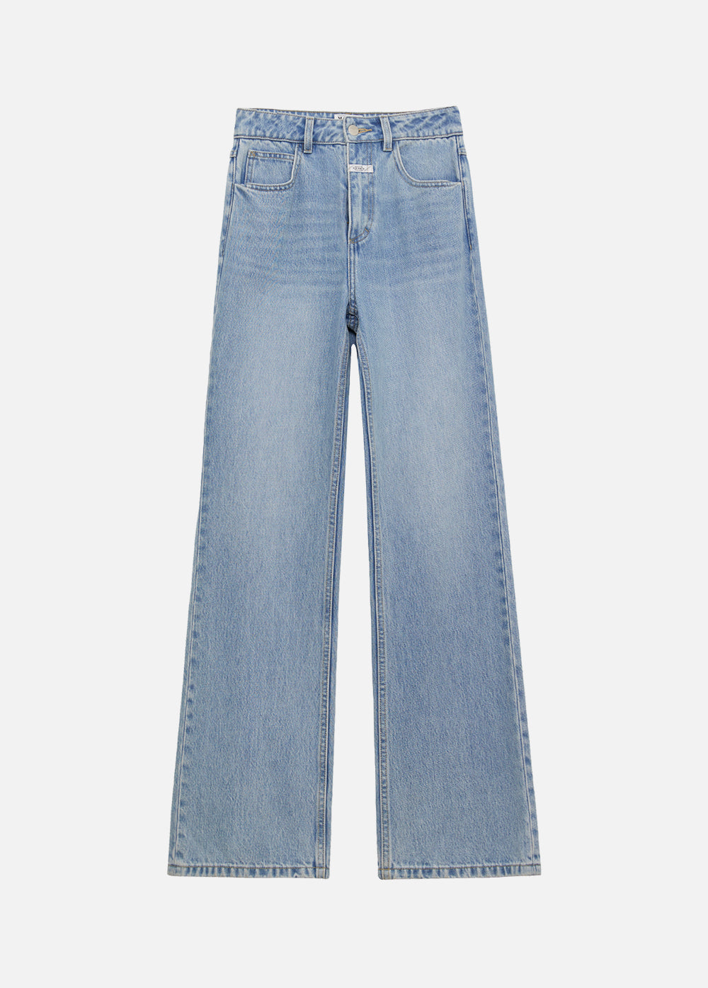 W SLIM BOOT-CUT DENIM PANTS