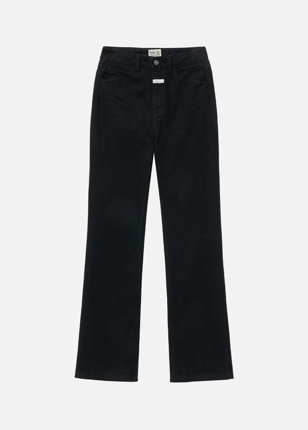 W SLIM BOOT-CUT DENIM PANTS
