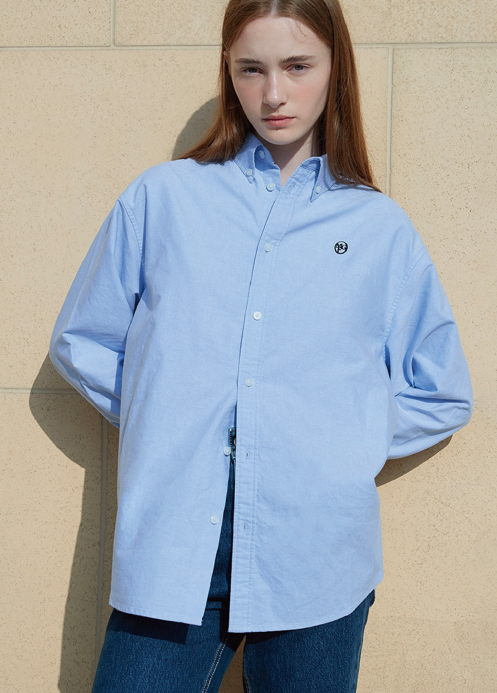 EMBROIDERY OXFORD SHIRT