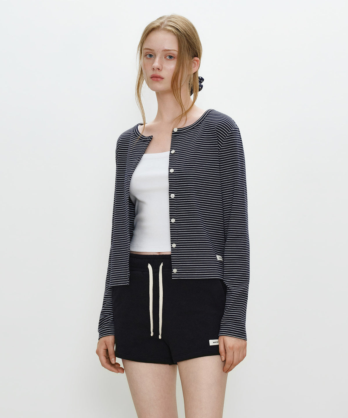 W BASIC COTTON CARDIGAN