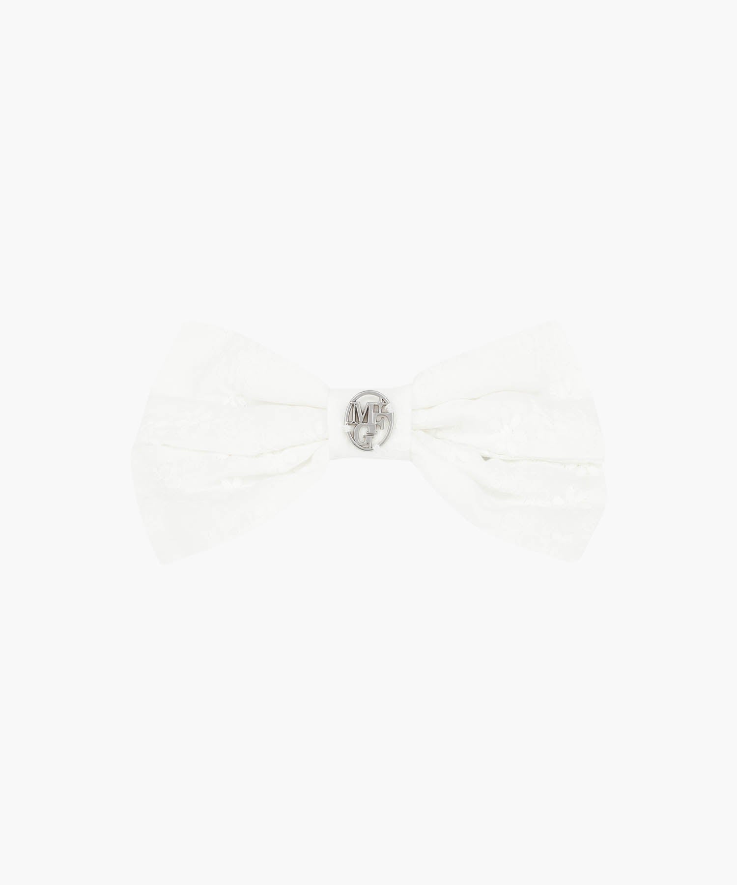 CIRCLE LOGO RIBBON HAIR PIN