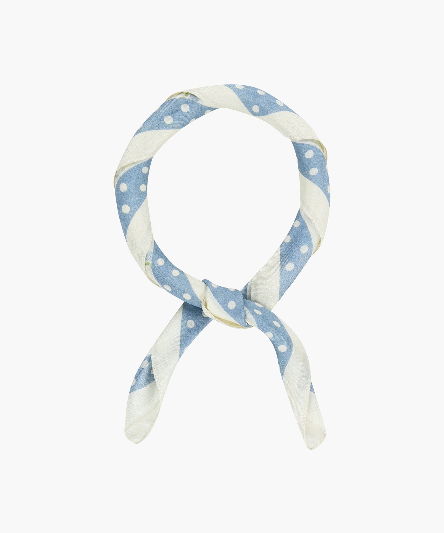 SUMMER PATTERN SILK SCARF
