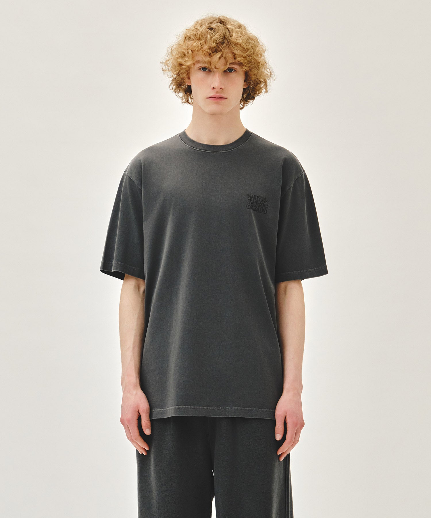 DRAWING LOGO DYEING TEE