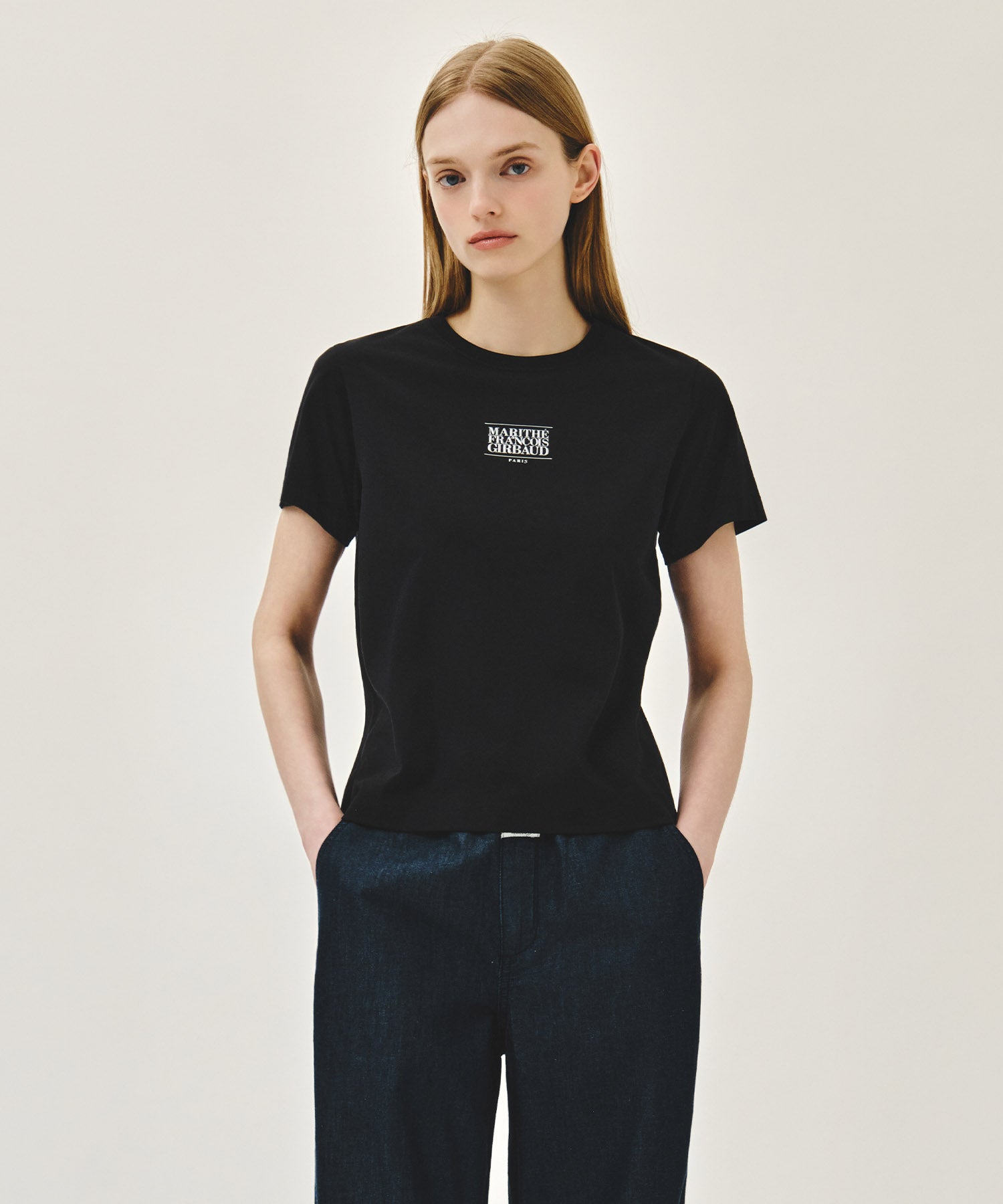 W SMALL CLASSIC LOGO TEE