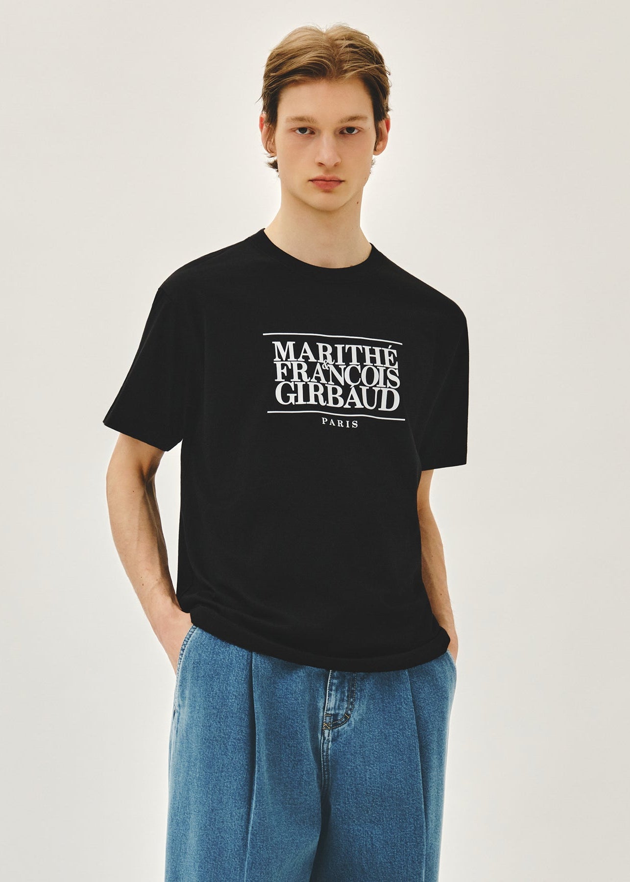 Marithe Francois Girbaud黒 メッシュ　サマーニット MARITHE + FRANCOIS GIRBAUD（マリテフランソワジルボー） ニット