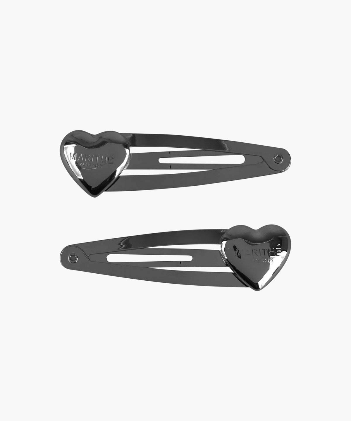 REGULAR LOGO HEART HAIR PIN 2PACK