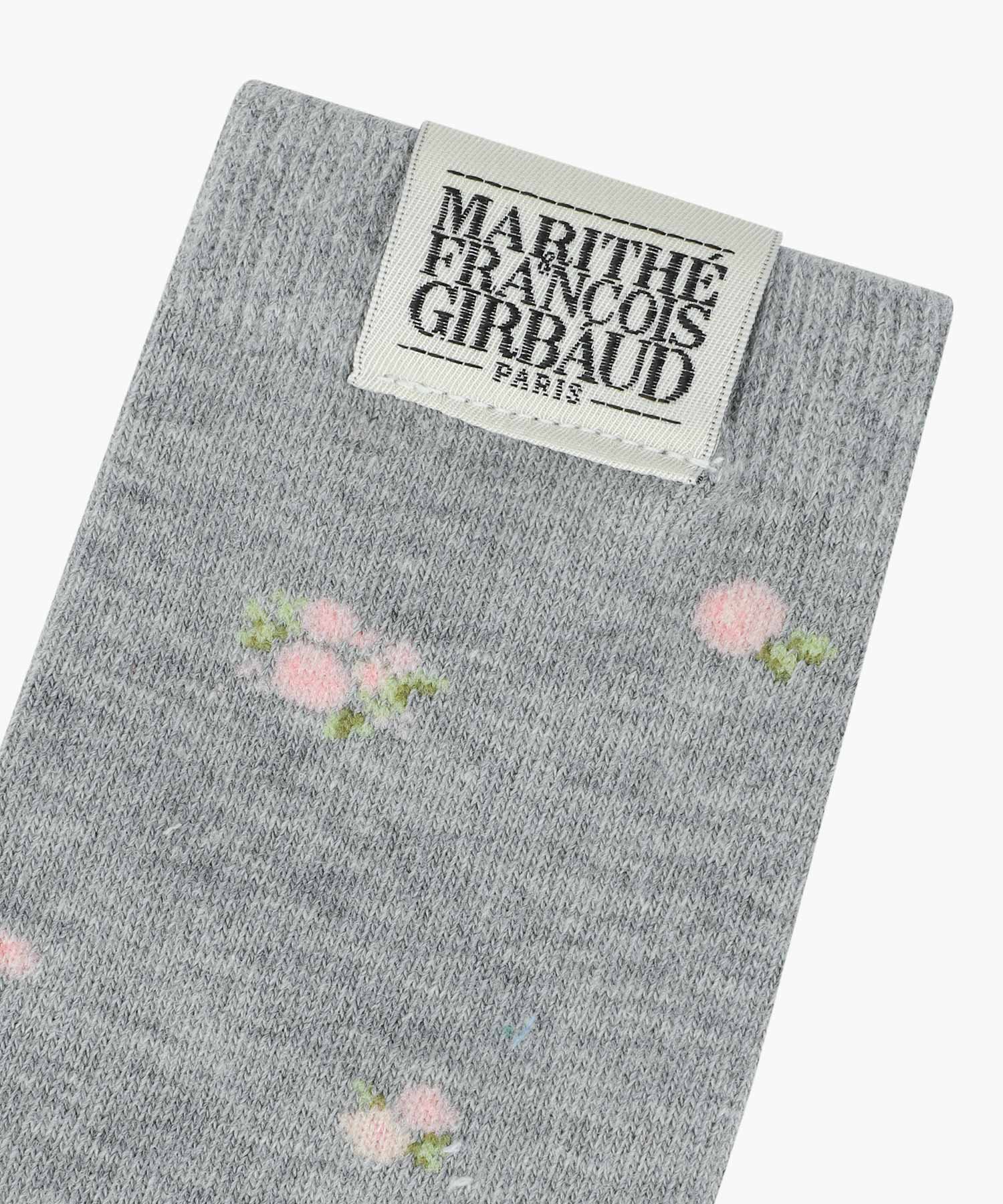 FLOWER JACQUARD SOCKS