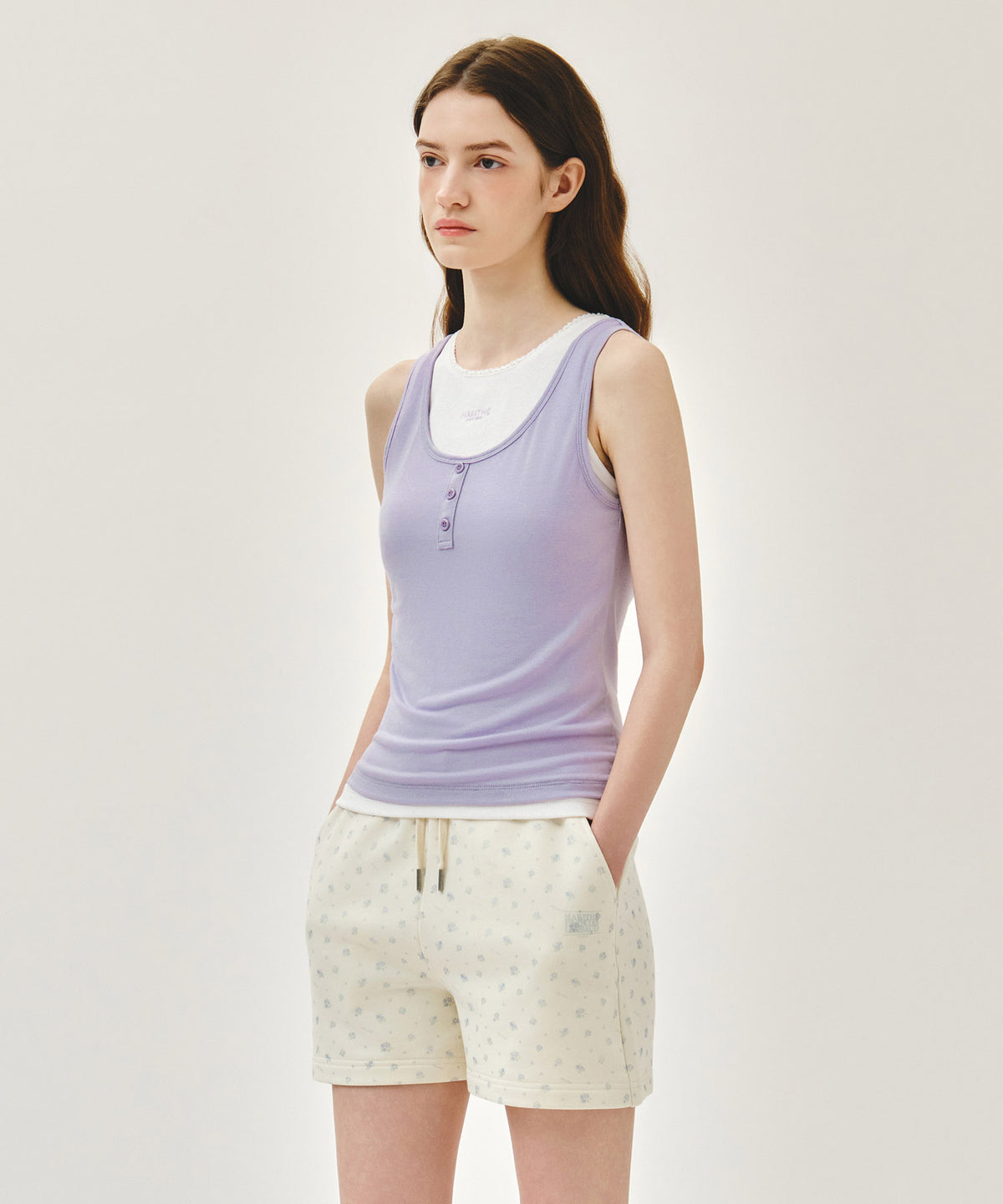 W LAYERED SLEEVELESS