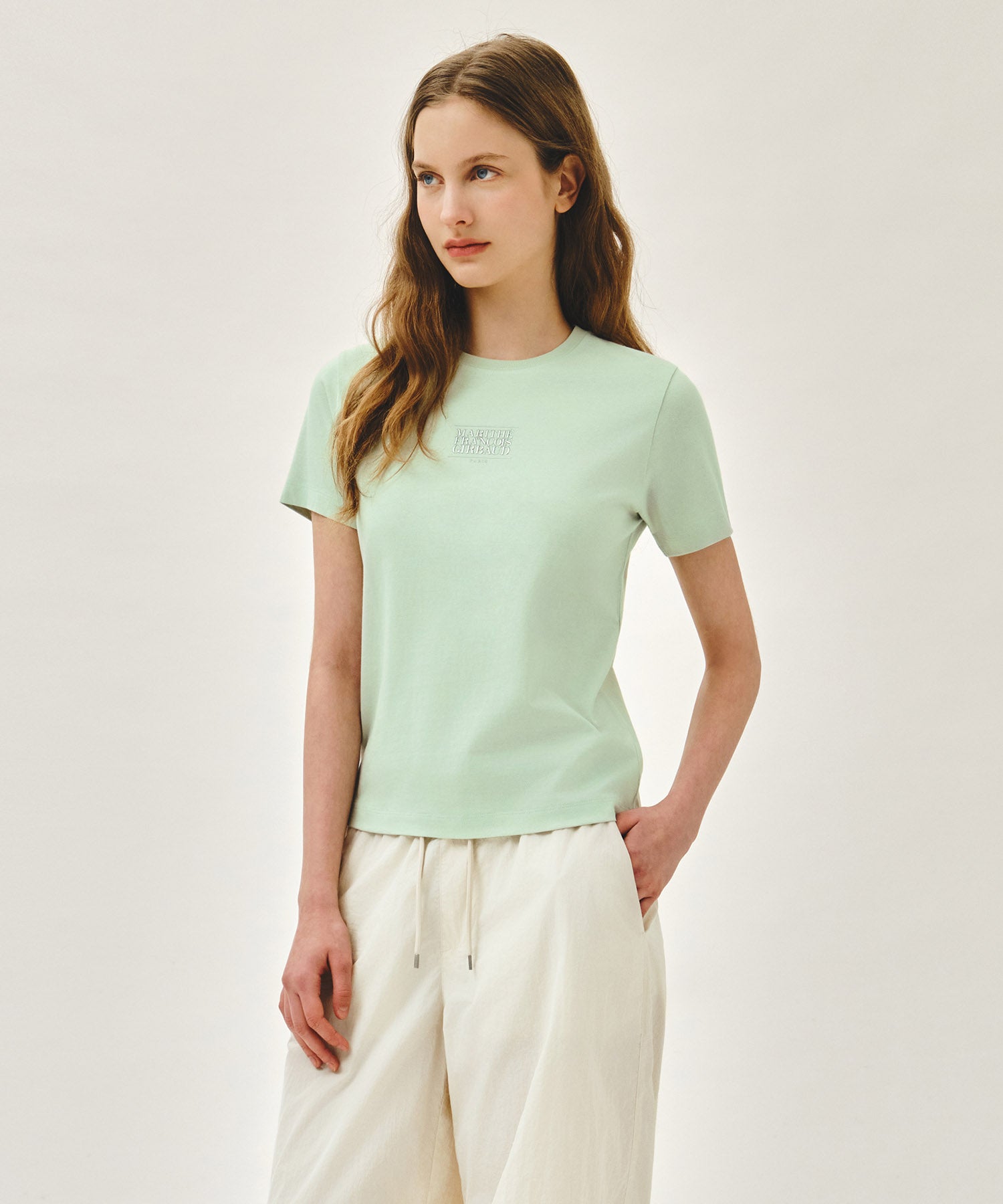 W SMALL CLASSIC LOGO TEE