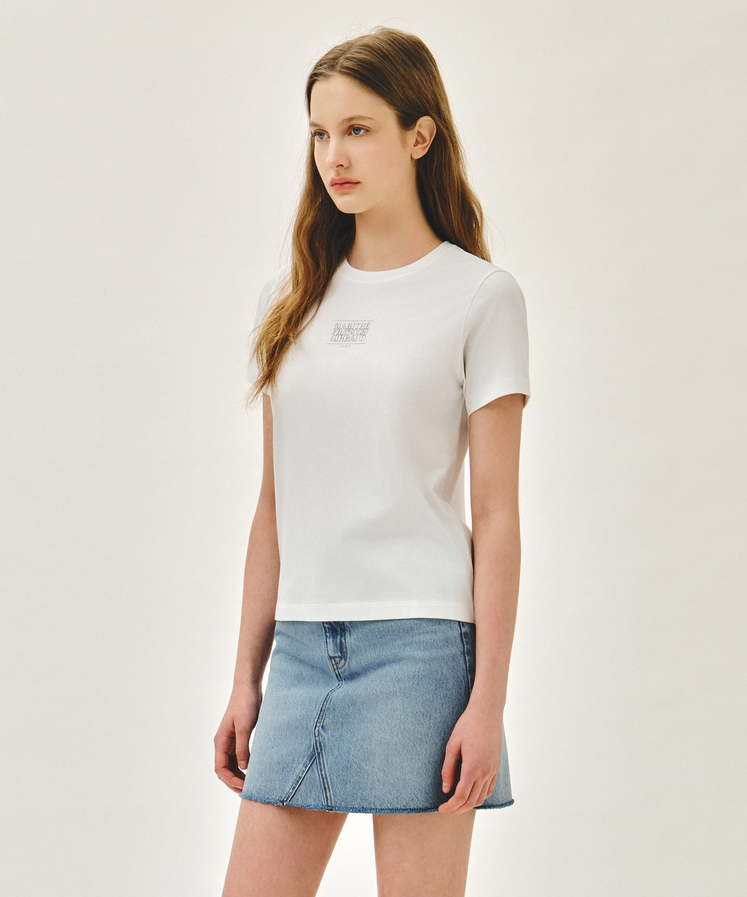 W SMALL CLASSIC LOGO TEE