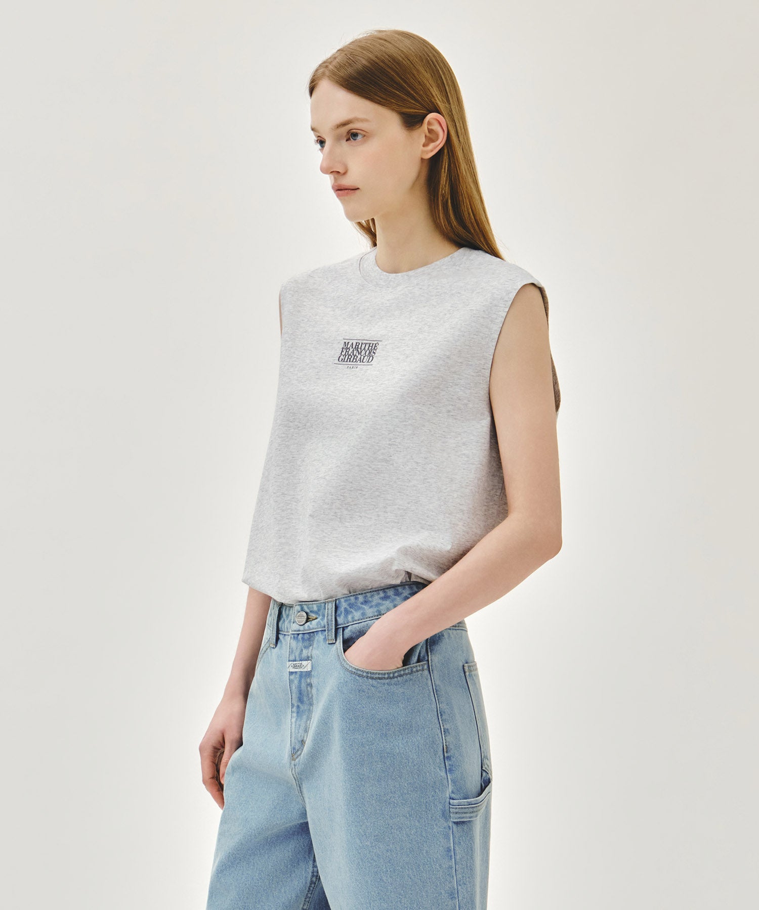 SORONA COOL SMALL CLAASIC LOGO SLEEVELESS