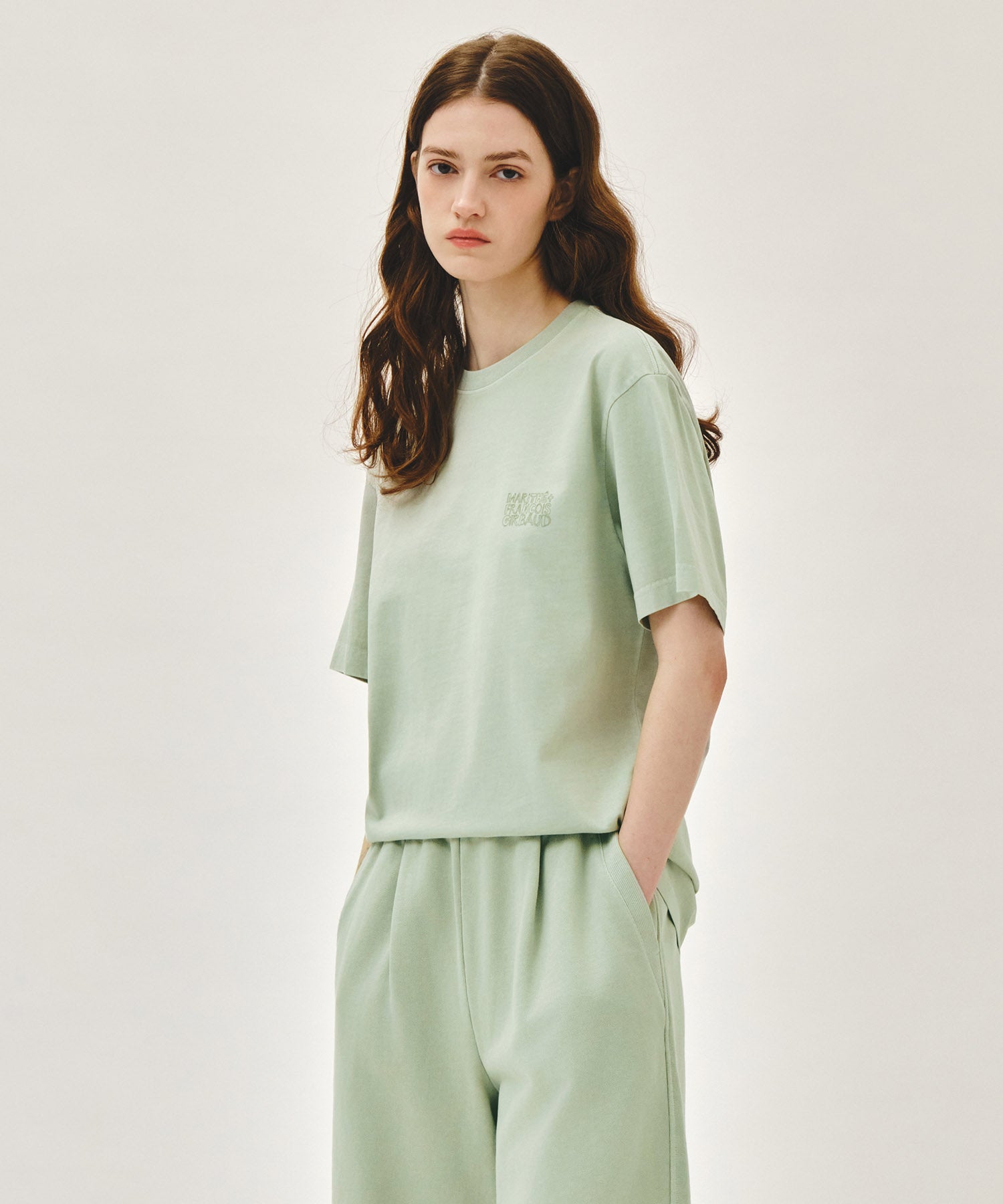 DRAWING LOGO DYEING TEE