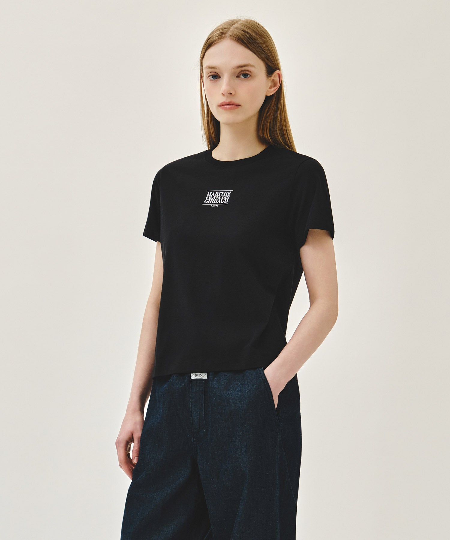W SMALL CLASSIC LOGO TEE