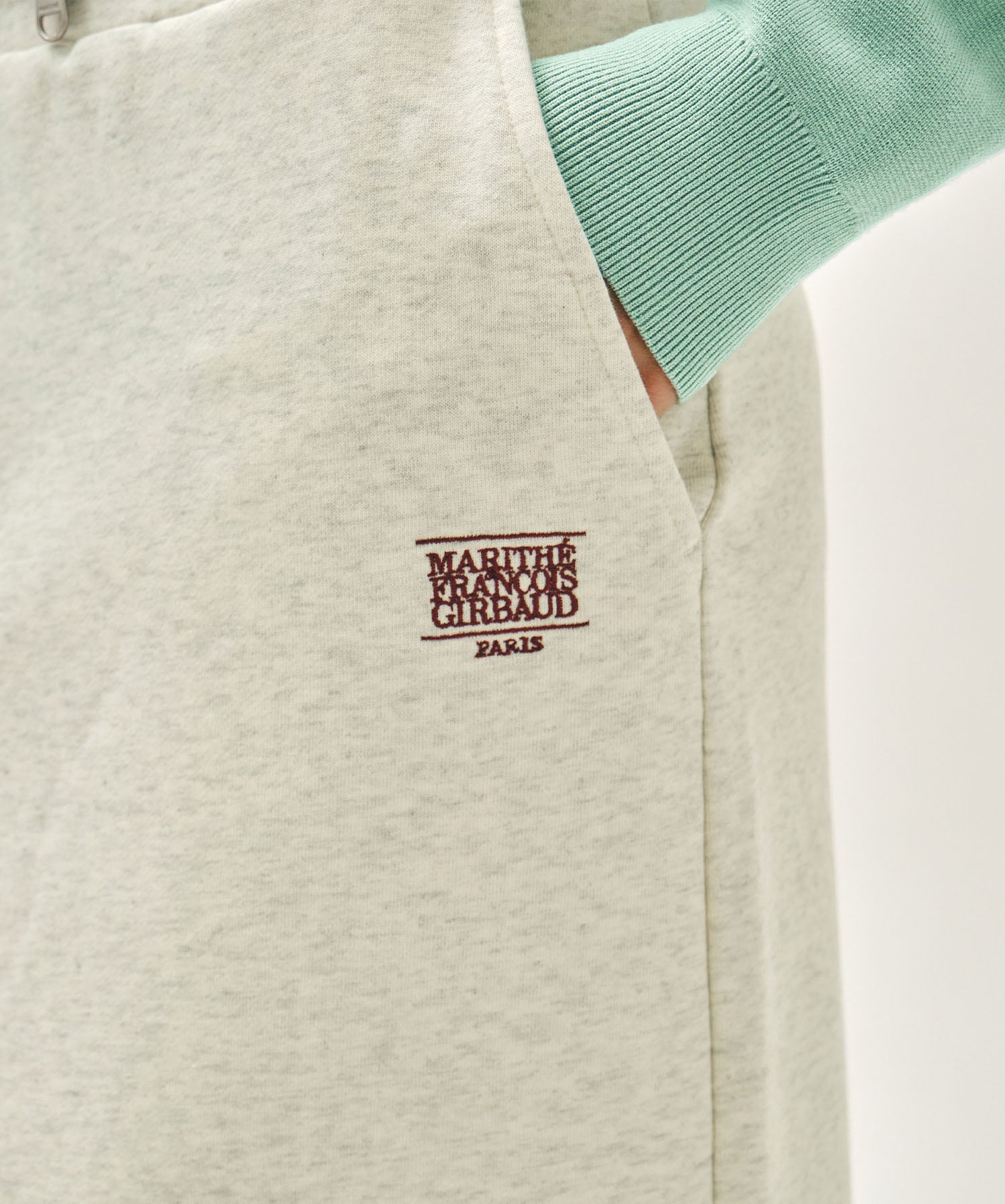 W CLASSIC LOGO SWEAT LONG SKIRT