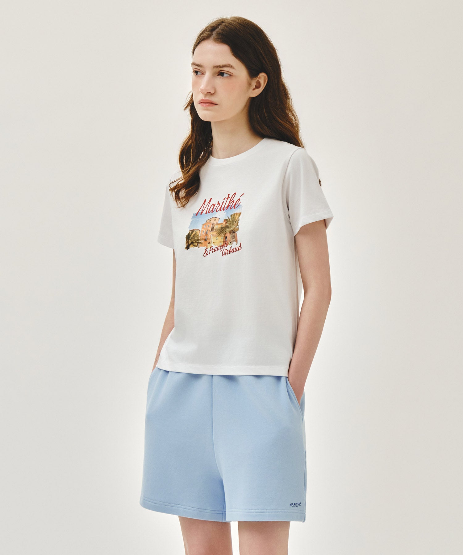 W AEROCOOL RESORT GRAPHIC TEE