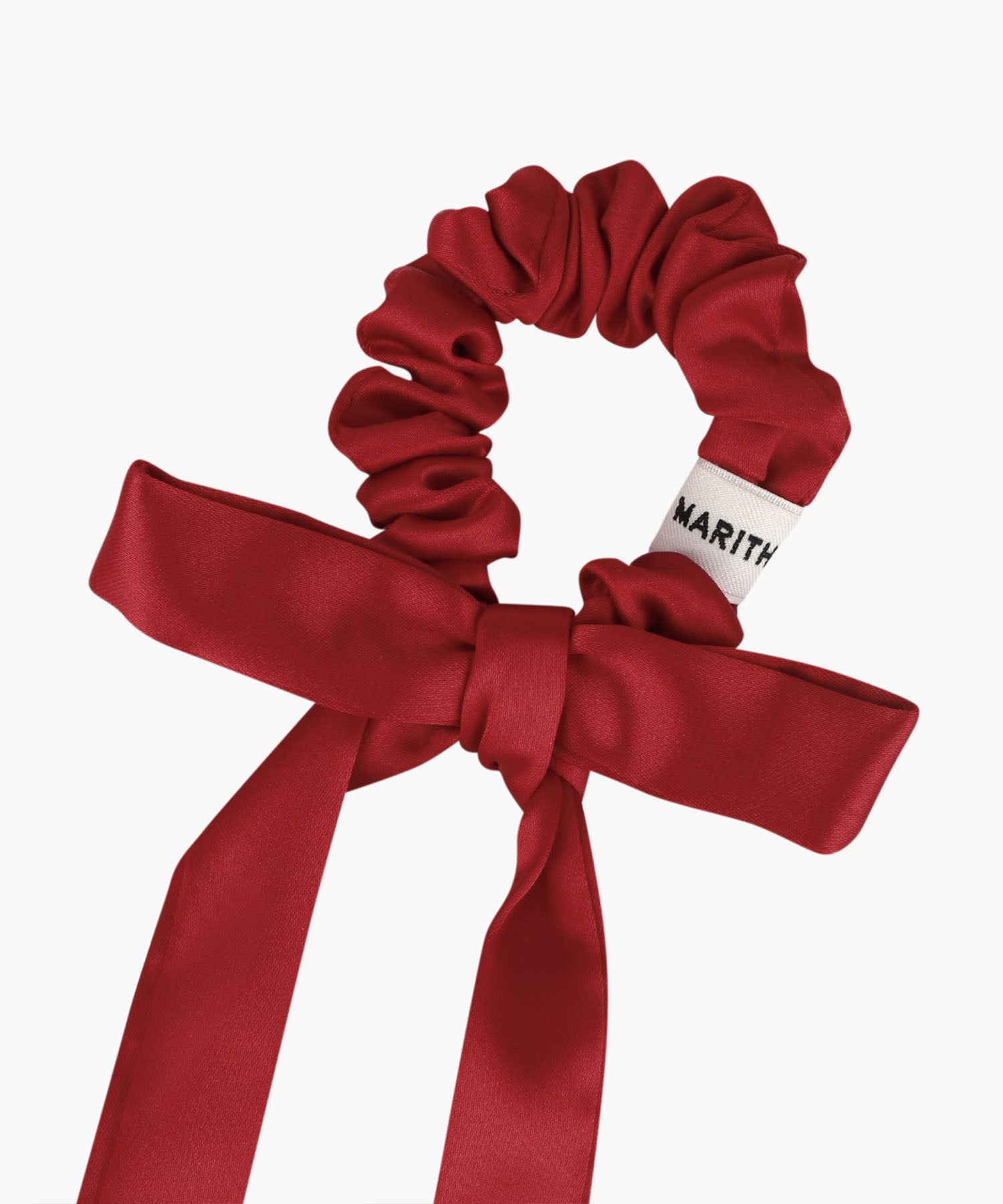 REGULAR LOGO SATIN HAIR RIBBON SCRUNCHIE 2PACK