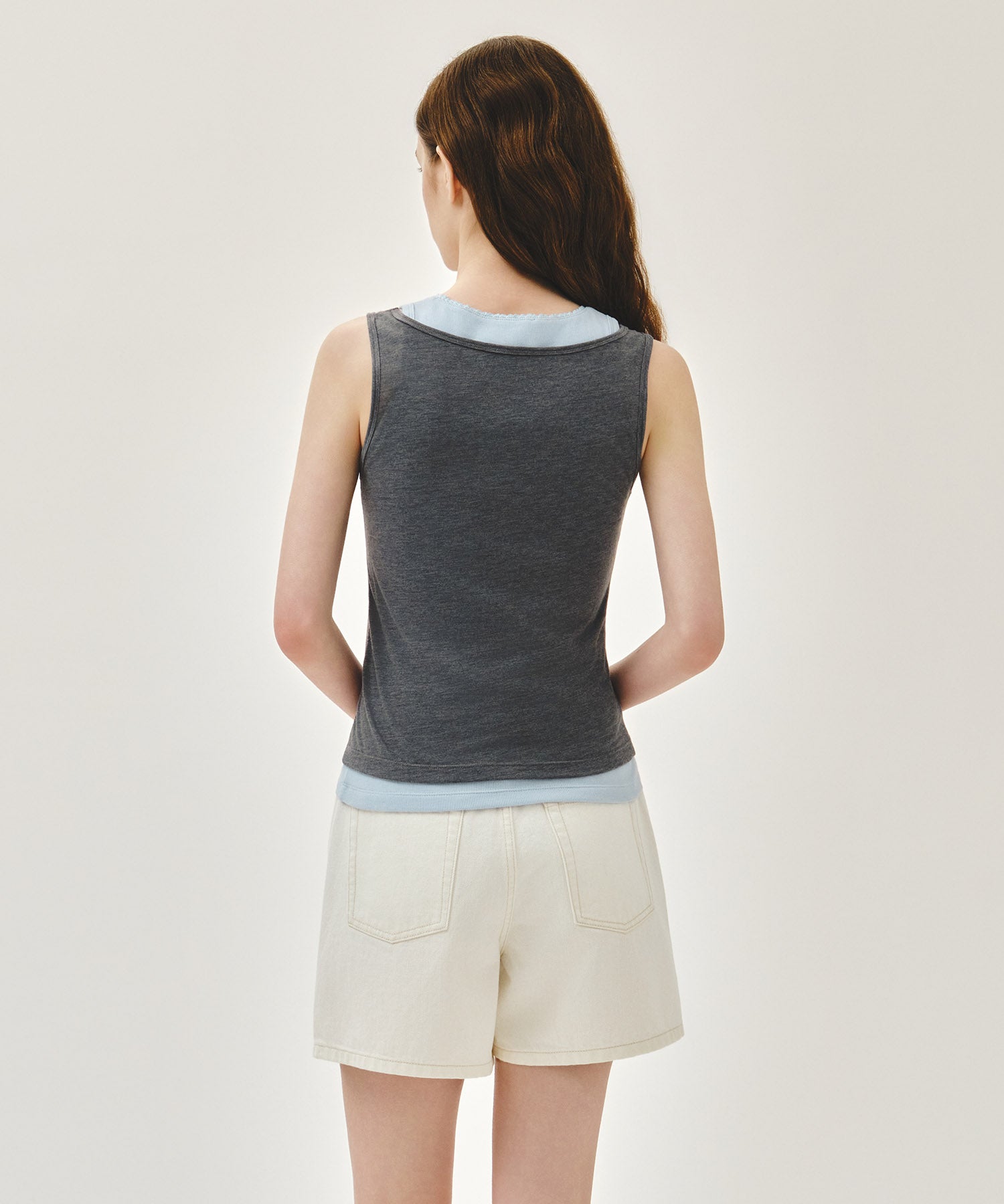 W LAYERED SLEEVELESS