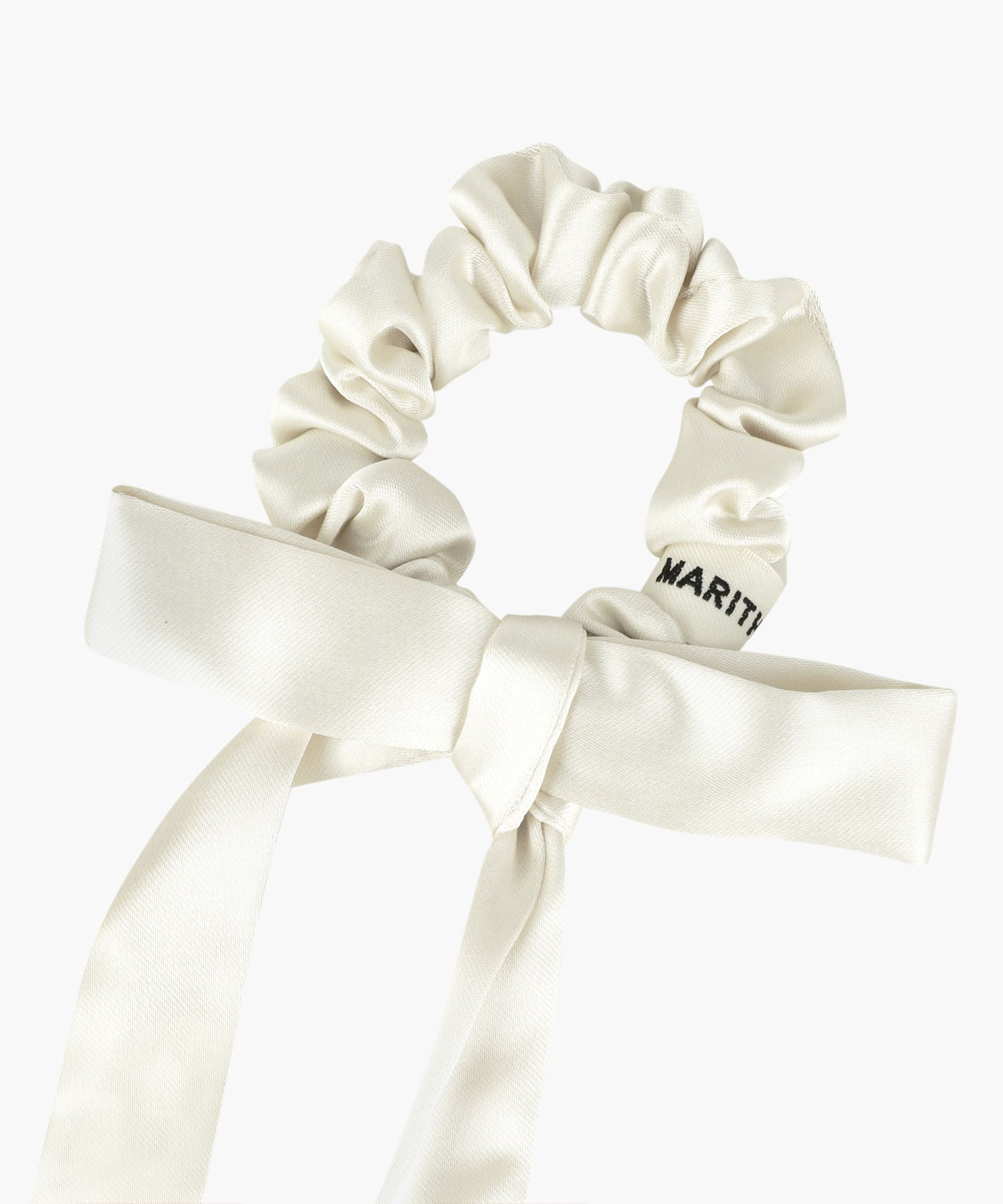 REGULAR LOGO SATIN HAIR RIBBON SCRUNCHIE 2PACK