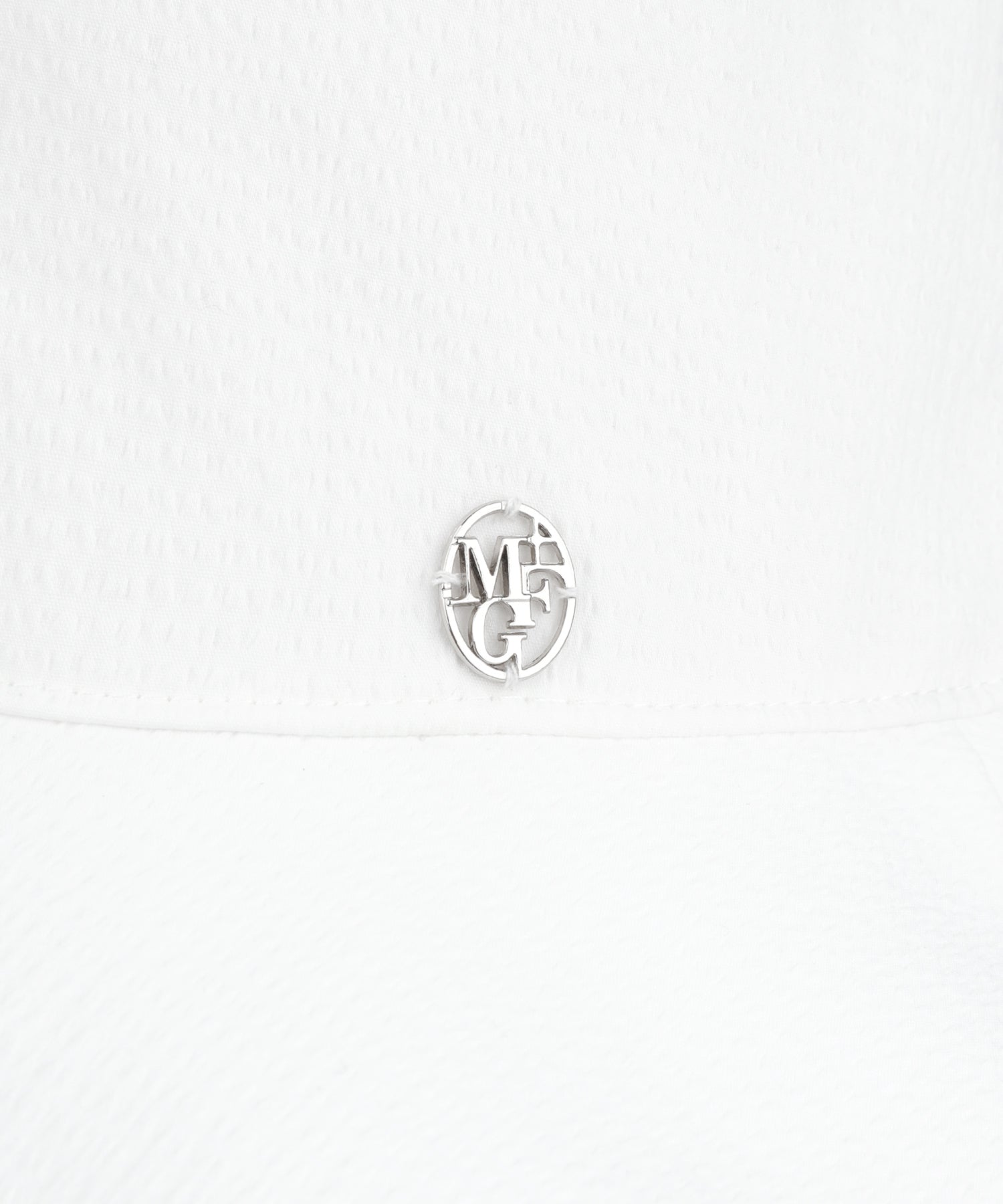 W STRAP SEERSUCKER WIDE BUCKET HAT