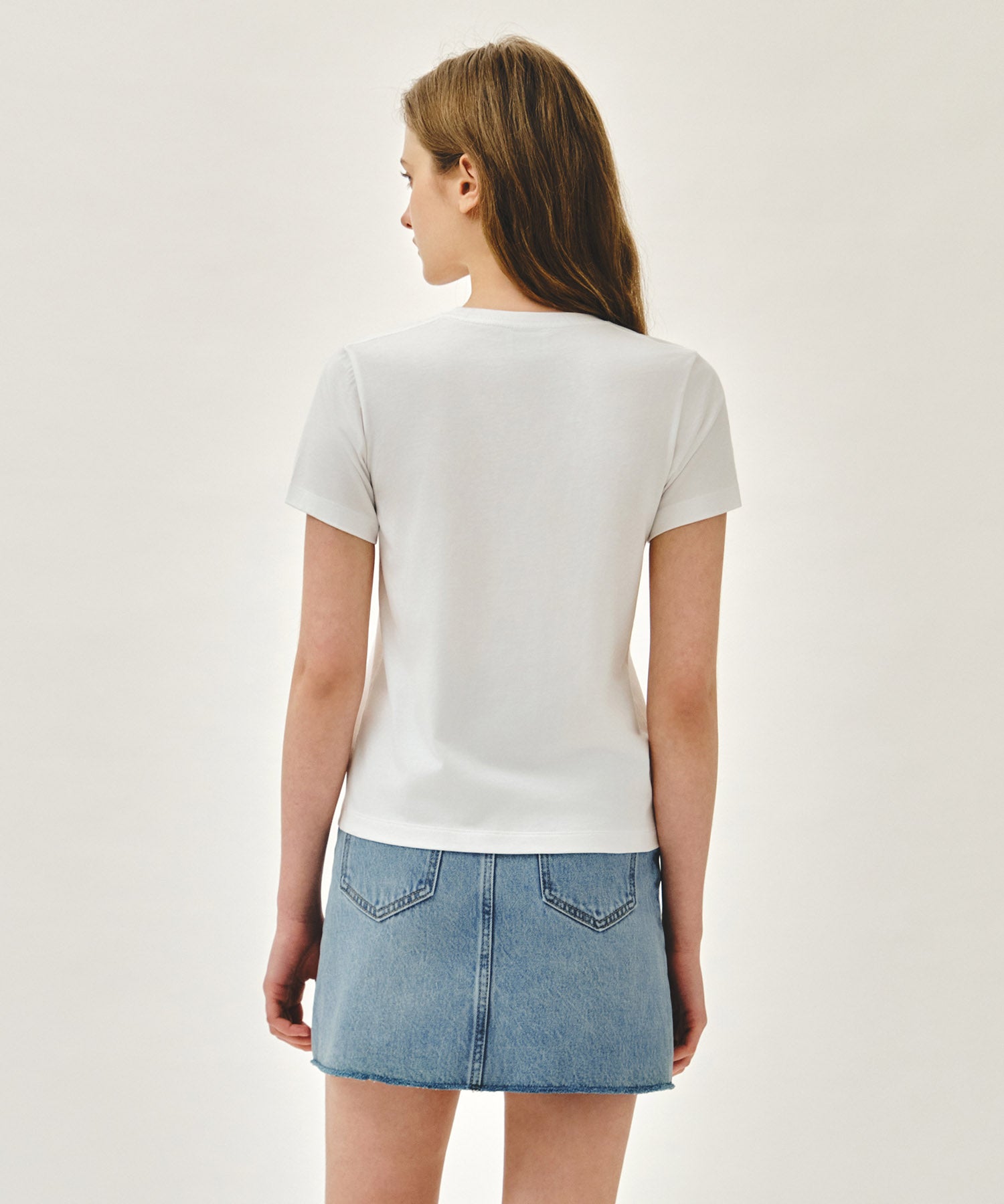 W SMALL CLASSIC LOGO TEE