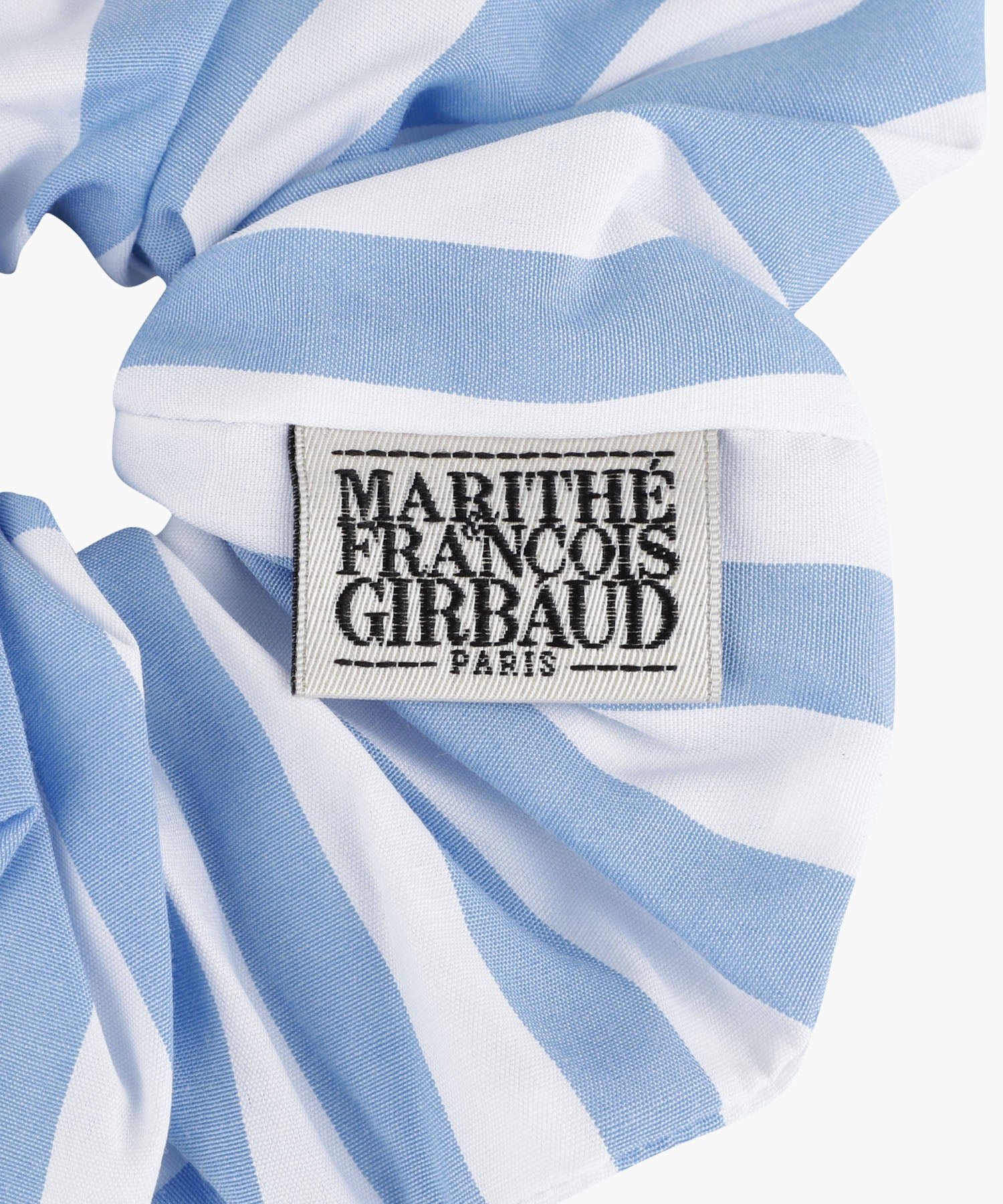 CLASSIC LOGO STRIPE HAIR SCRUNCHIE