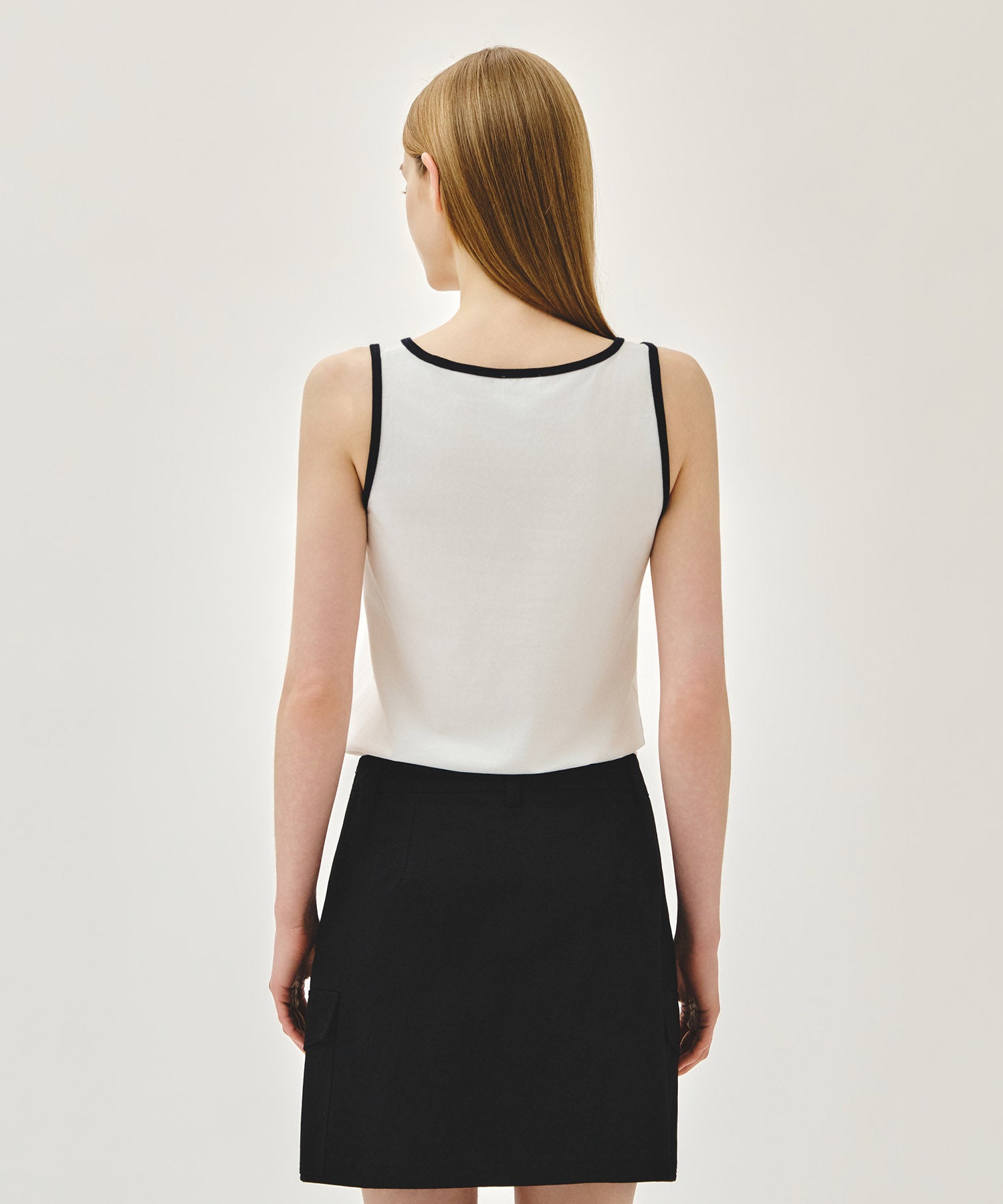 W SMALL CLAASIC LOGO SLEEVELESS