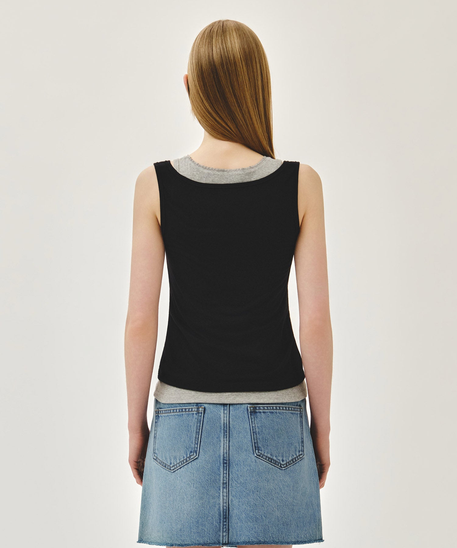 W LAYERED SLEEVELESS