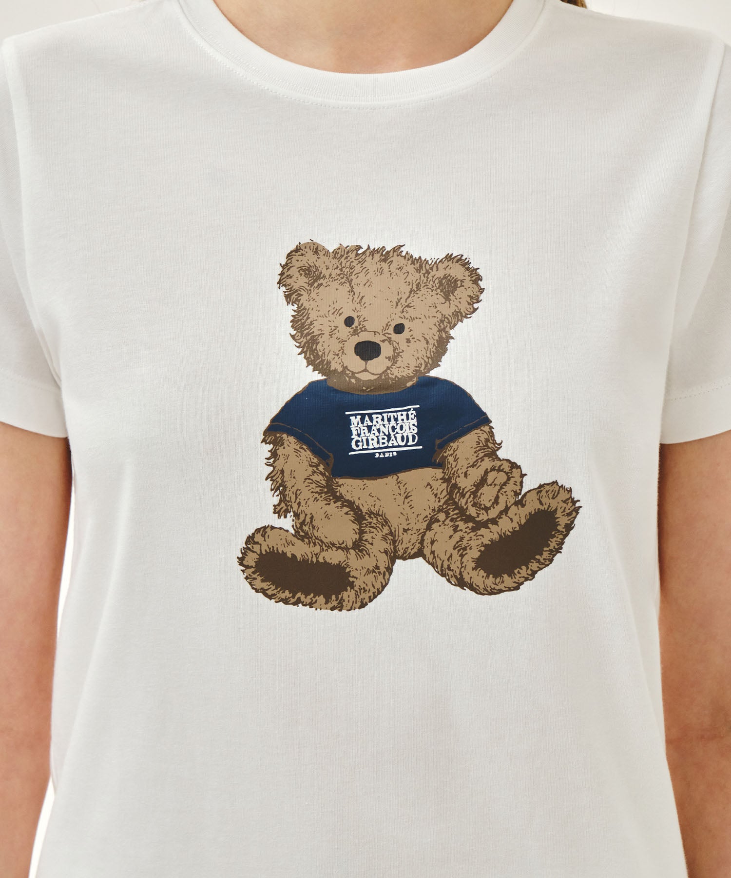 W DOODLE BEAR TEE