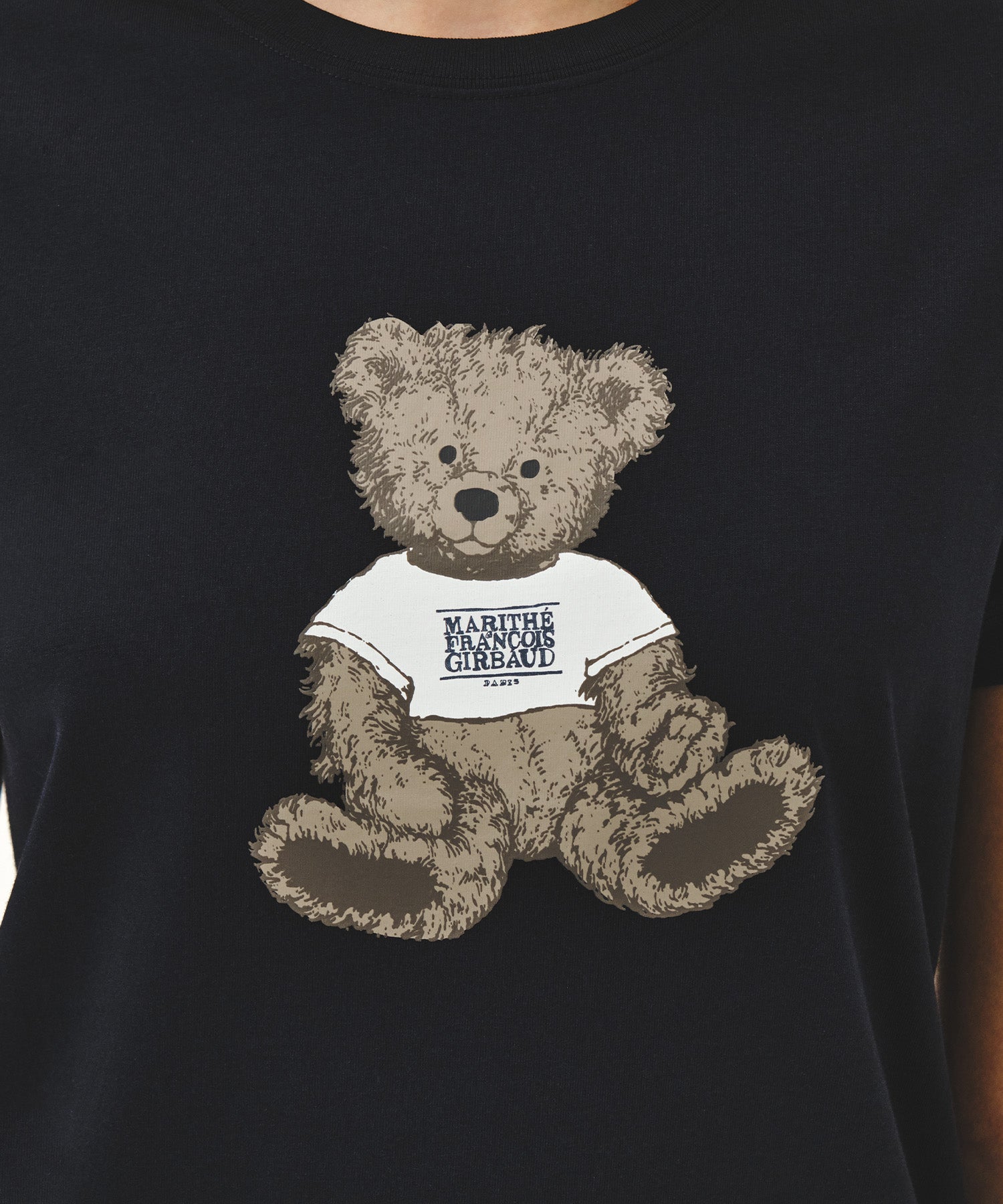 W DOODLE BEAR TEE