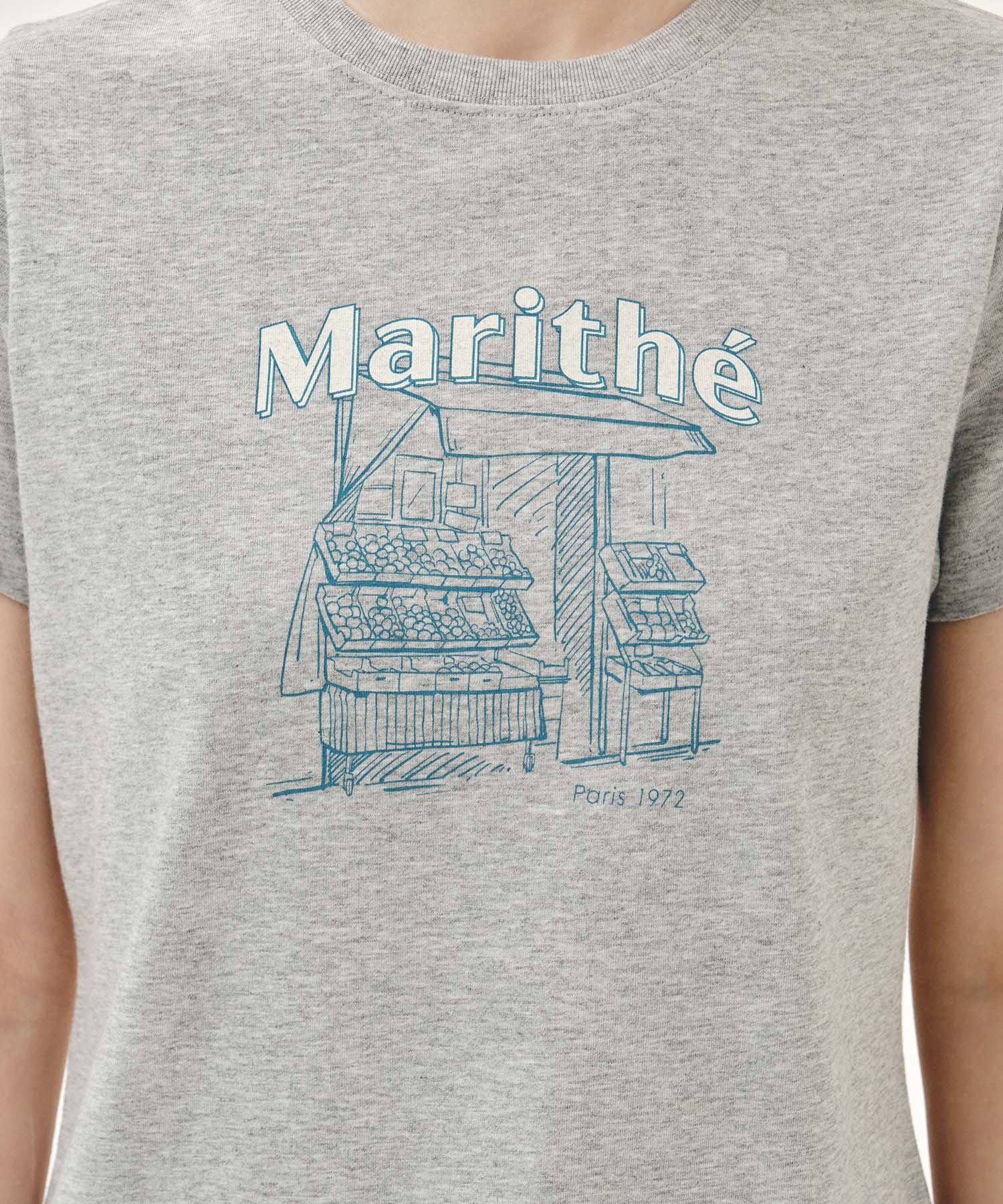[REGEN] W FRENCH FRUIT SHOP GRAPHIC TEE