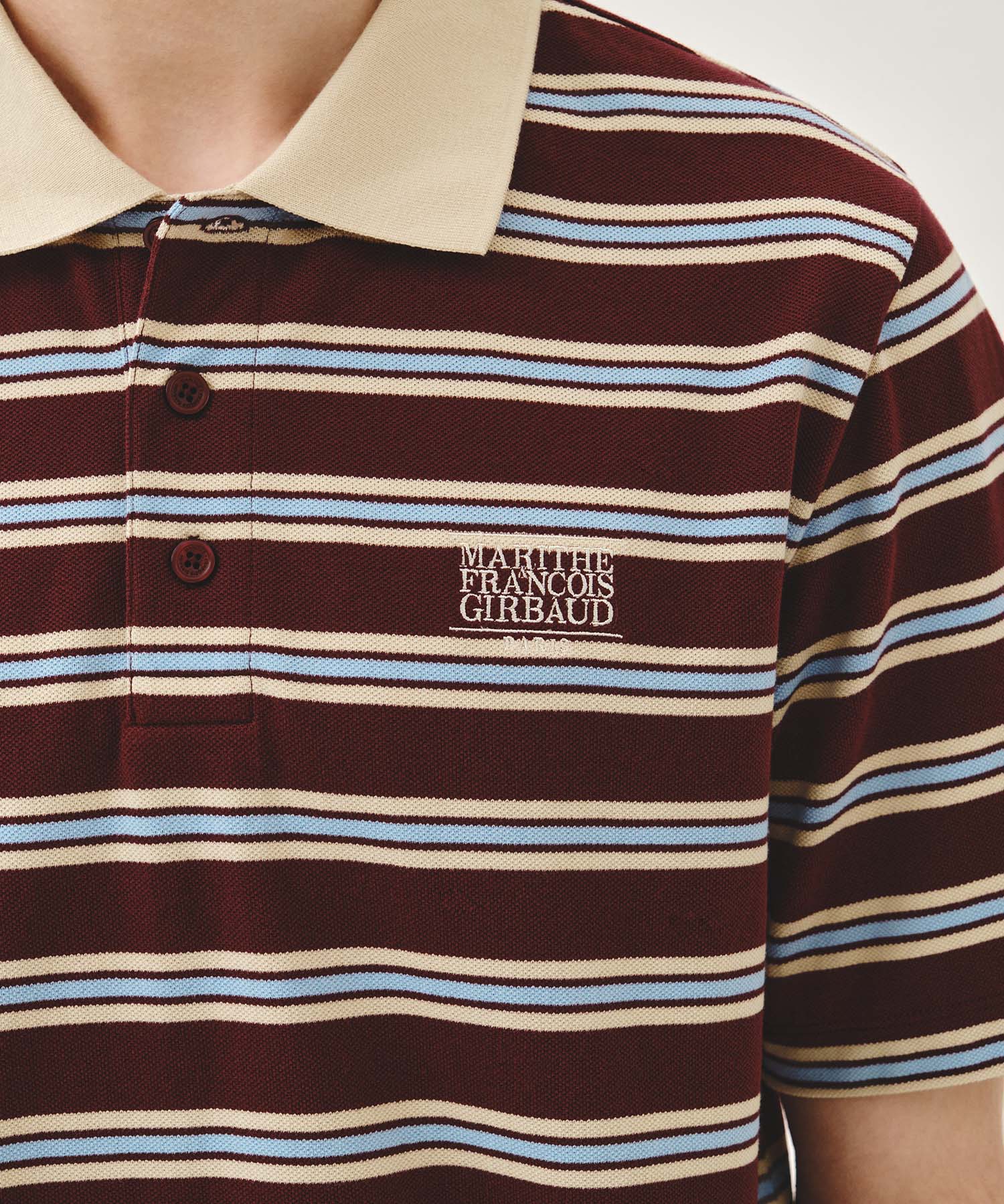 SMALL CLASSIC LOGO PK COLLAR TEE