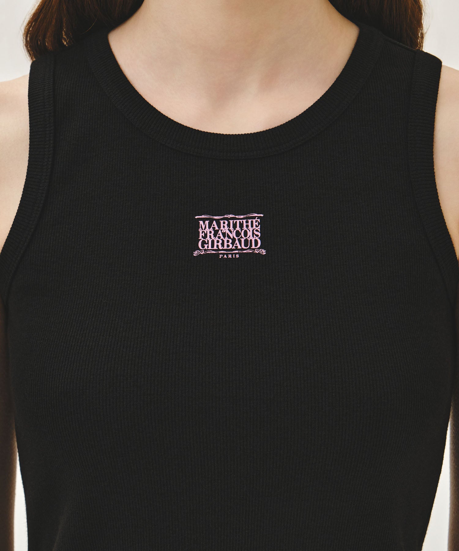 W RIBBON CLASSIC LOGO SLEEVELESS