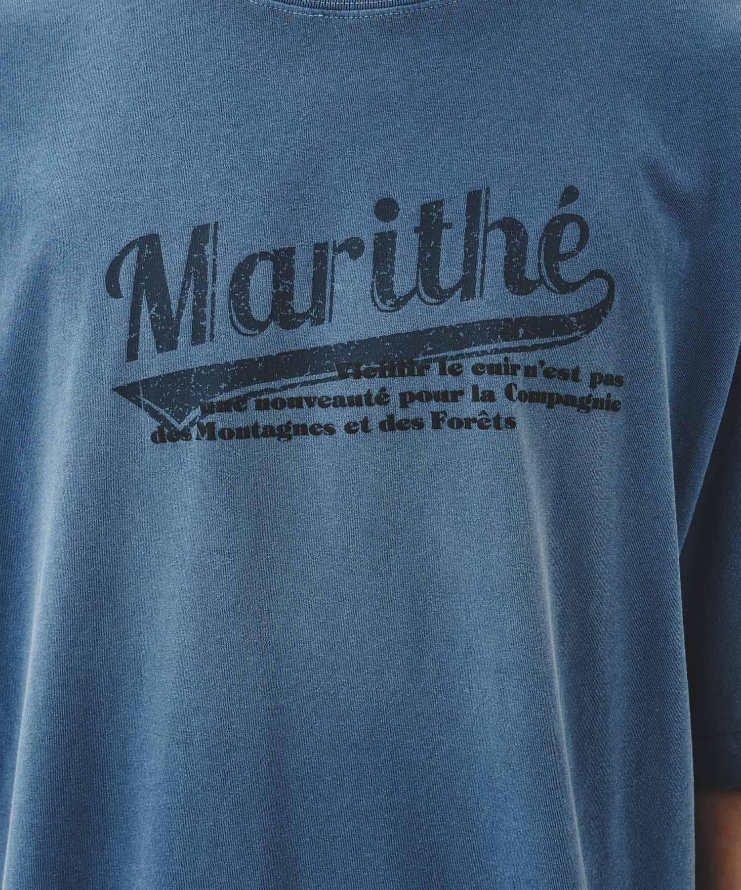 GRADATION OVERSIZED DYEING TEE