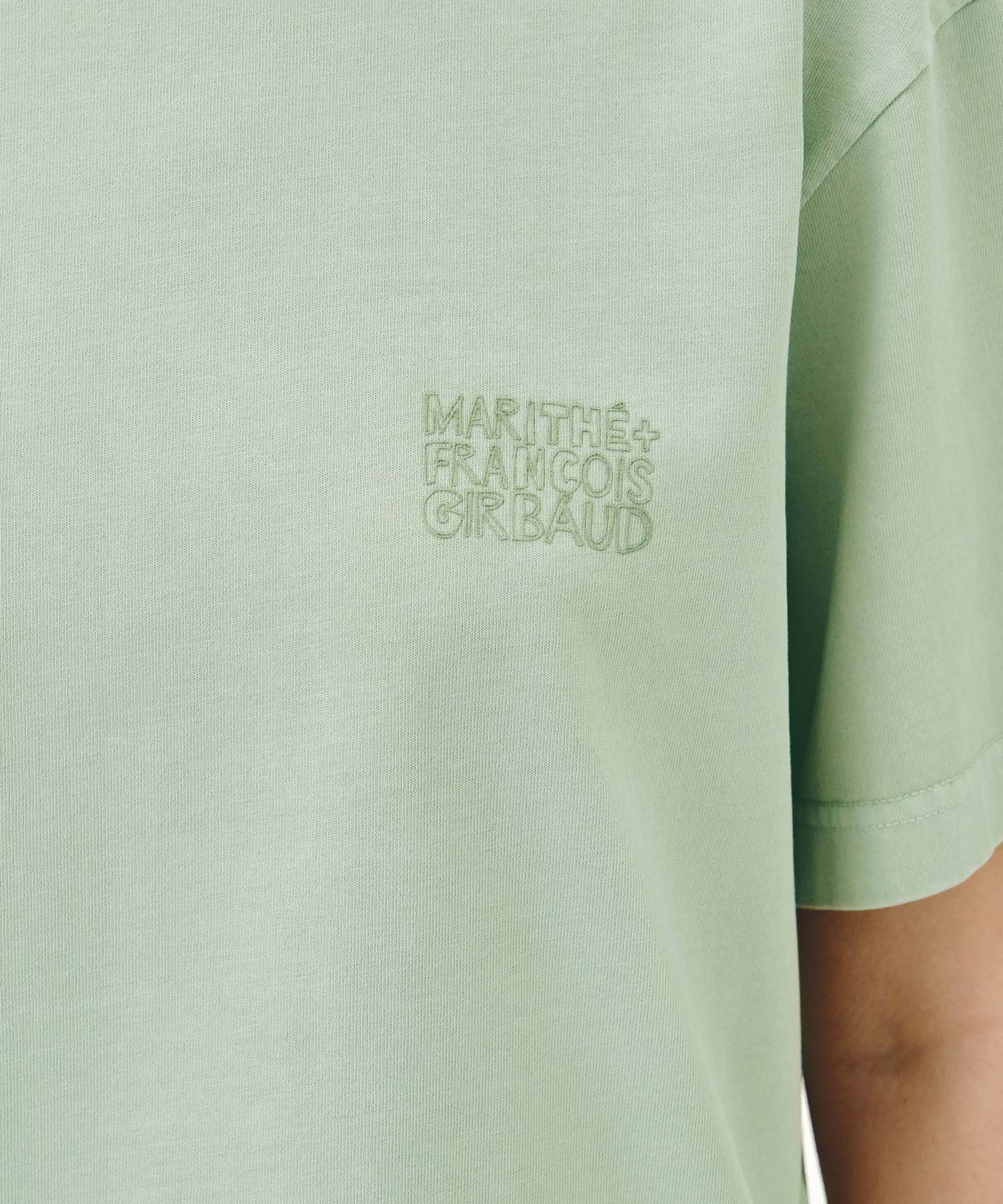 DRAWING LOGO DYEING TEE
