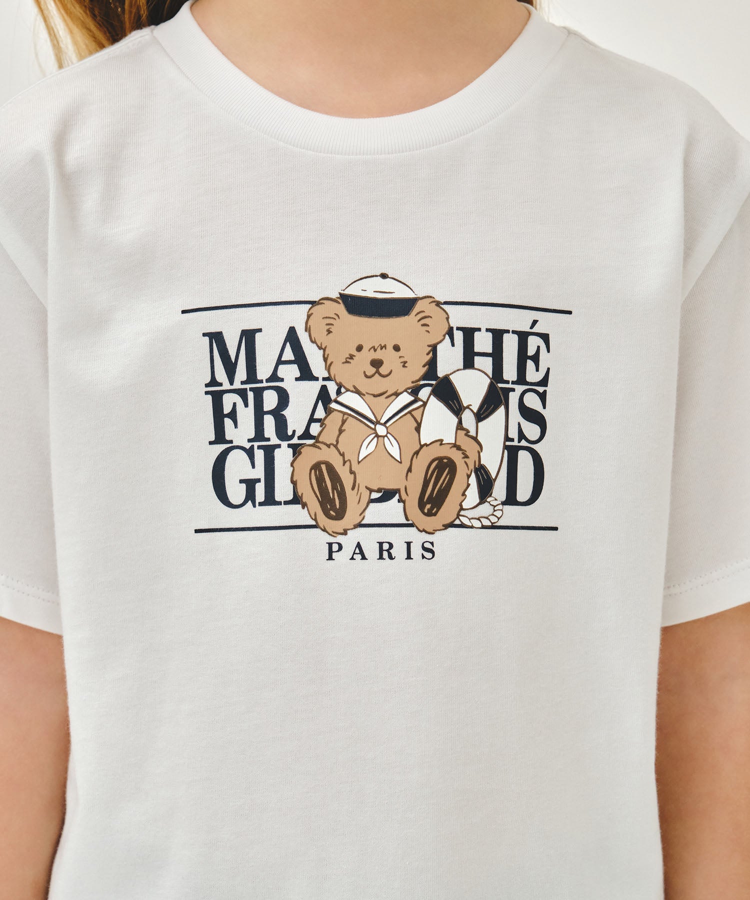 KIDS MARIN BEAR CLASSIC LOGO TEE