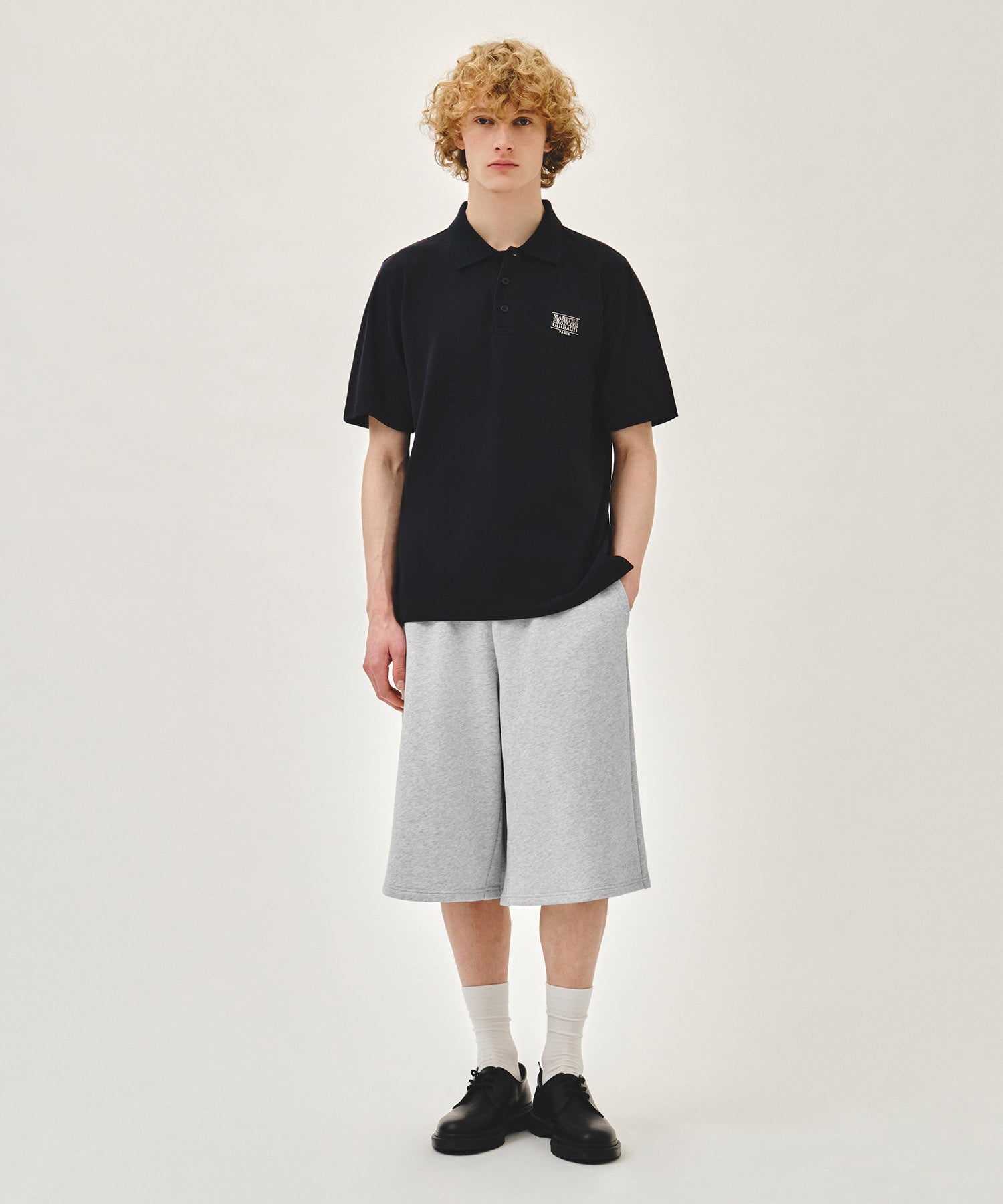 SMALL CLASSIC LOGO PK COLLAR TEE