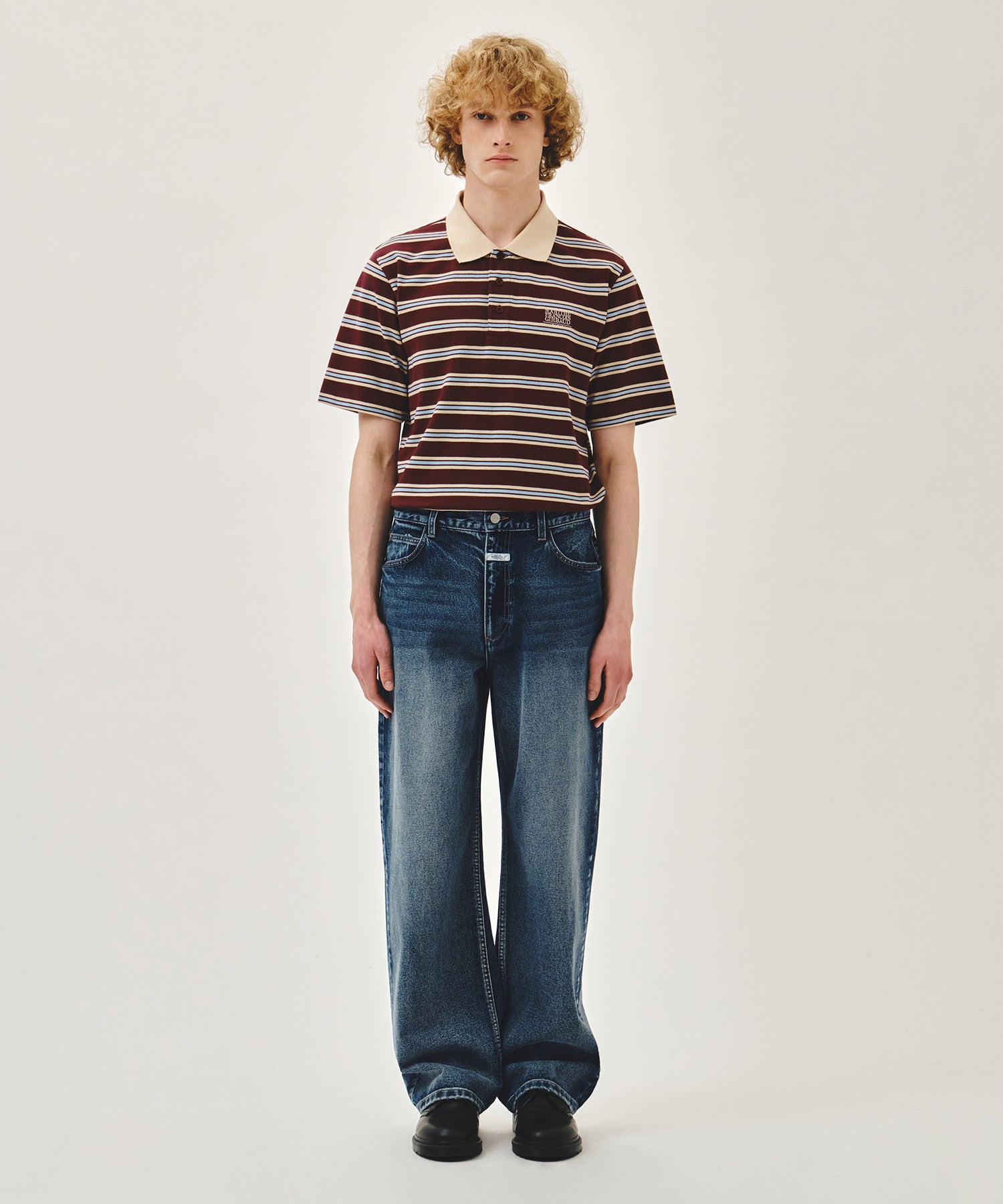 SMALL CLASSIC LOGO PK COLLAR TEE