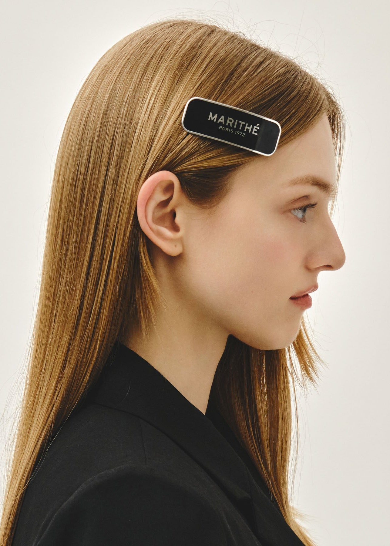 REGULAR LOGO ENAMEL HAIR PIN