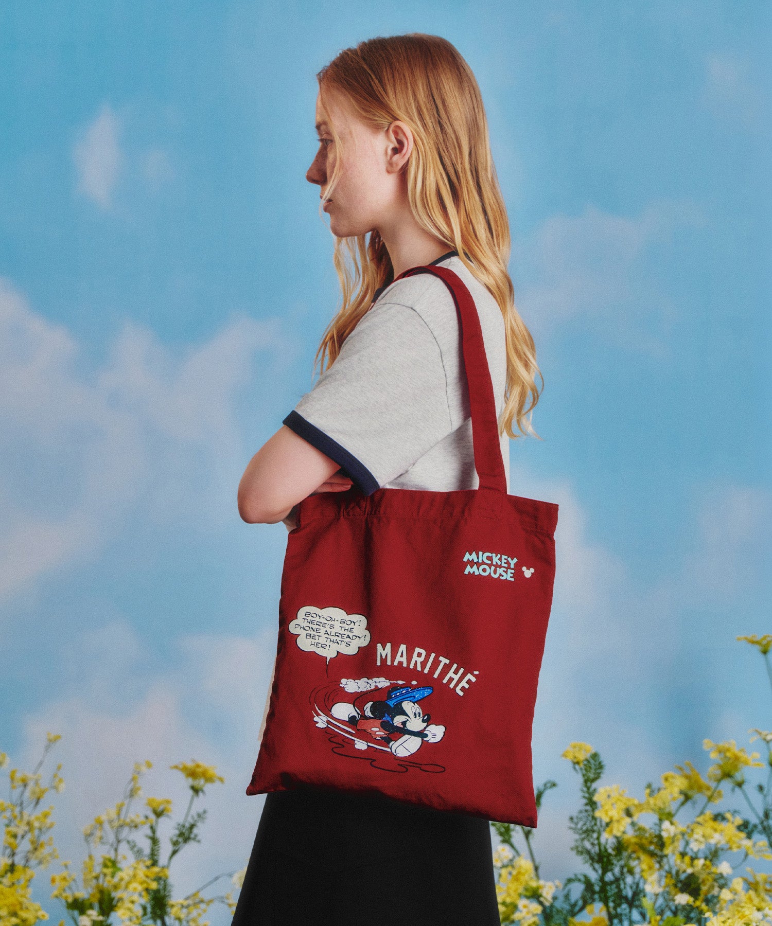 [MARITHE_DISNEY] MICKEY_COMIC ECO BAG