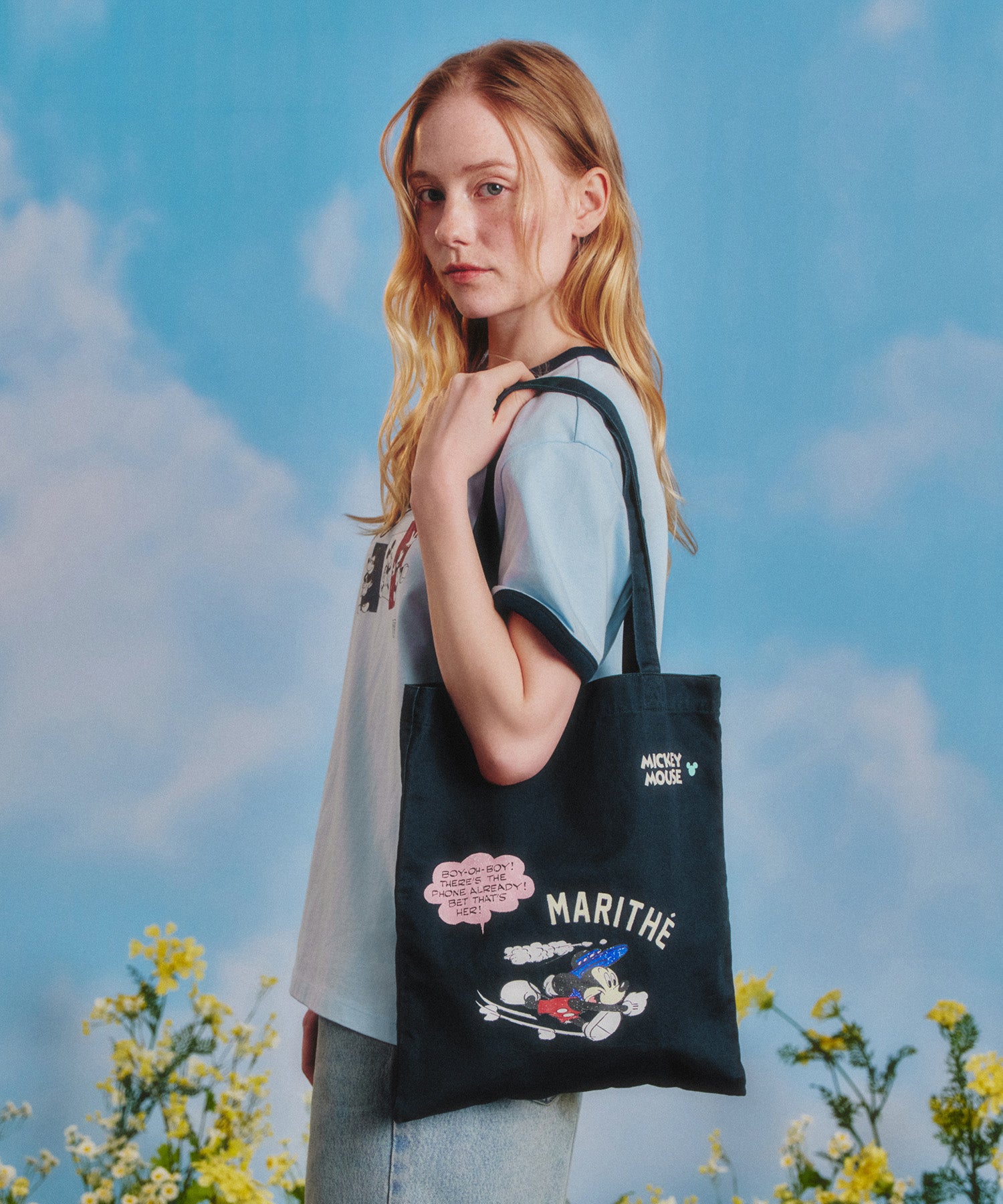 [MARITHE_DISNEY] MICKEY_COMIC ECO BAG