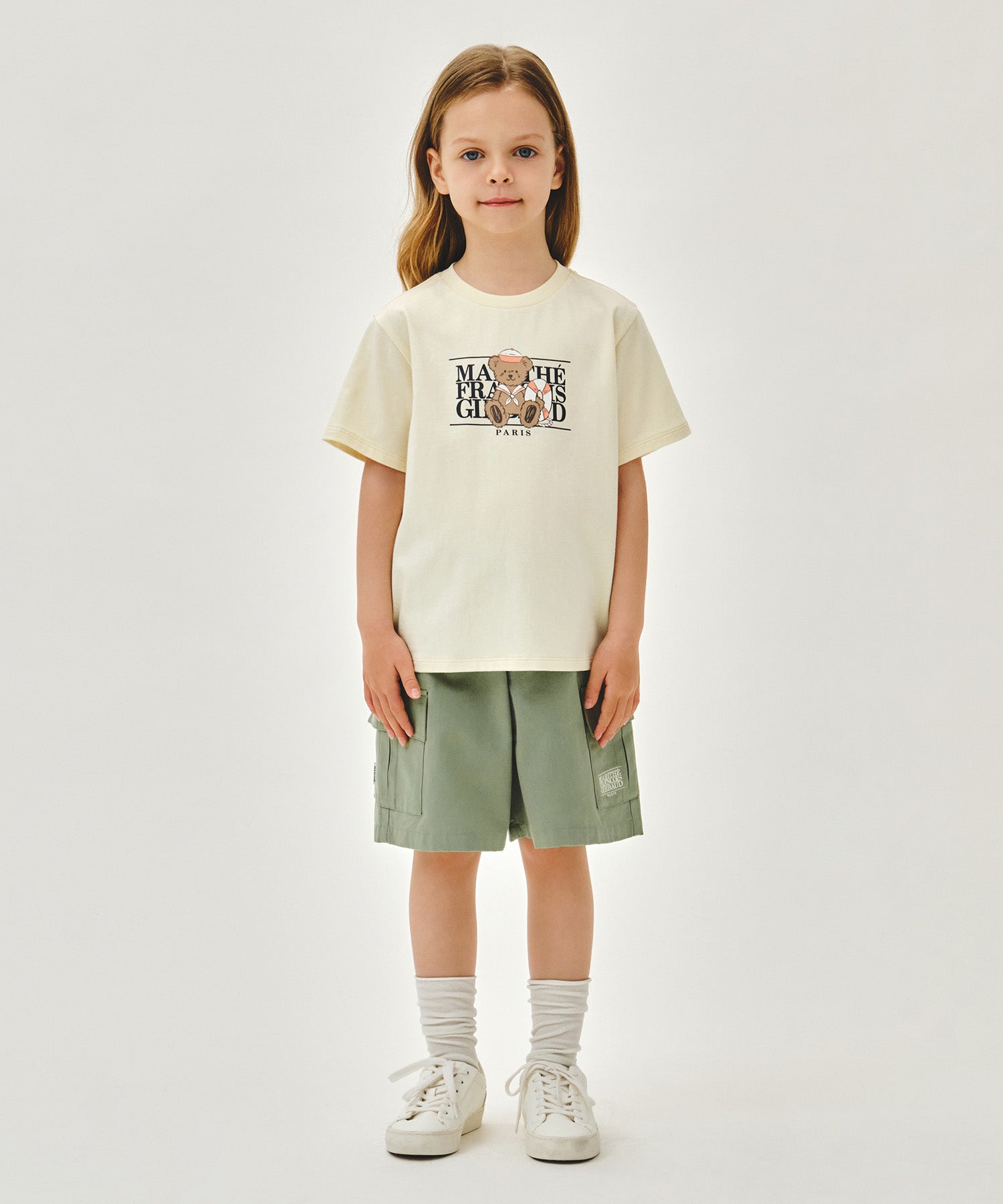 KIDS MARIN BEAR CLASSIC LOGO TEE