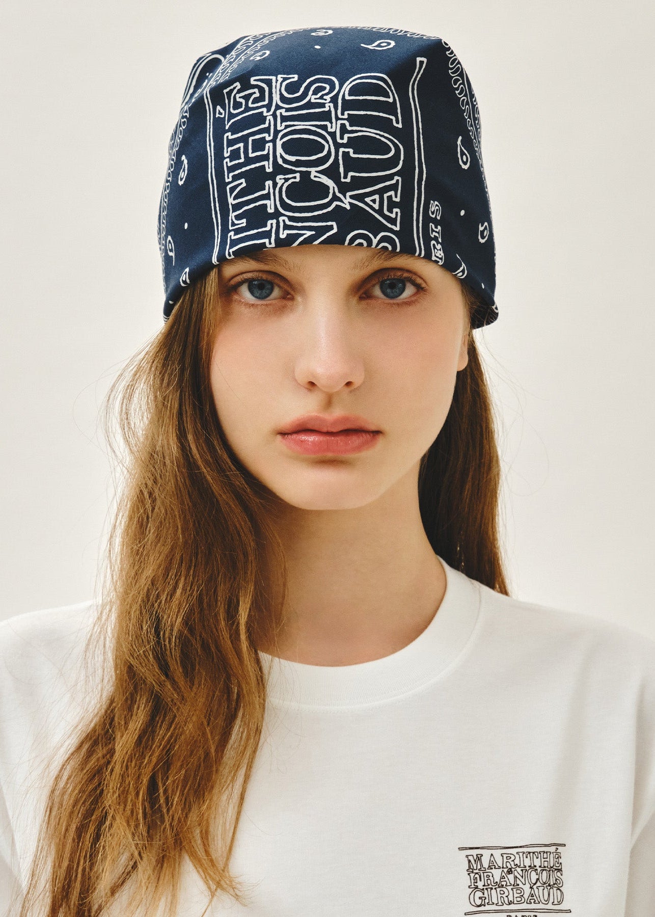 CLASSIC LOGO BANDANA SCARF