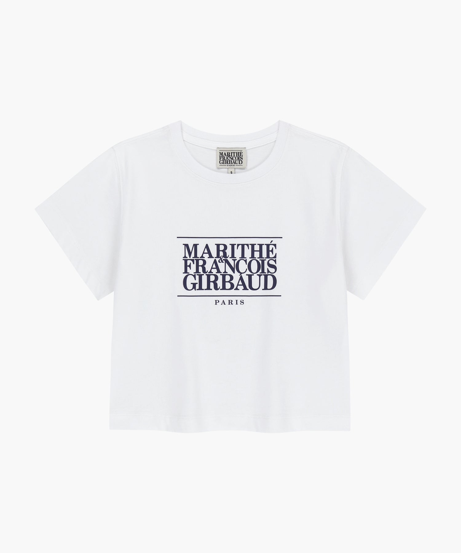 W CLASSIC LOGO CROP TEE