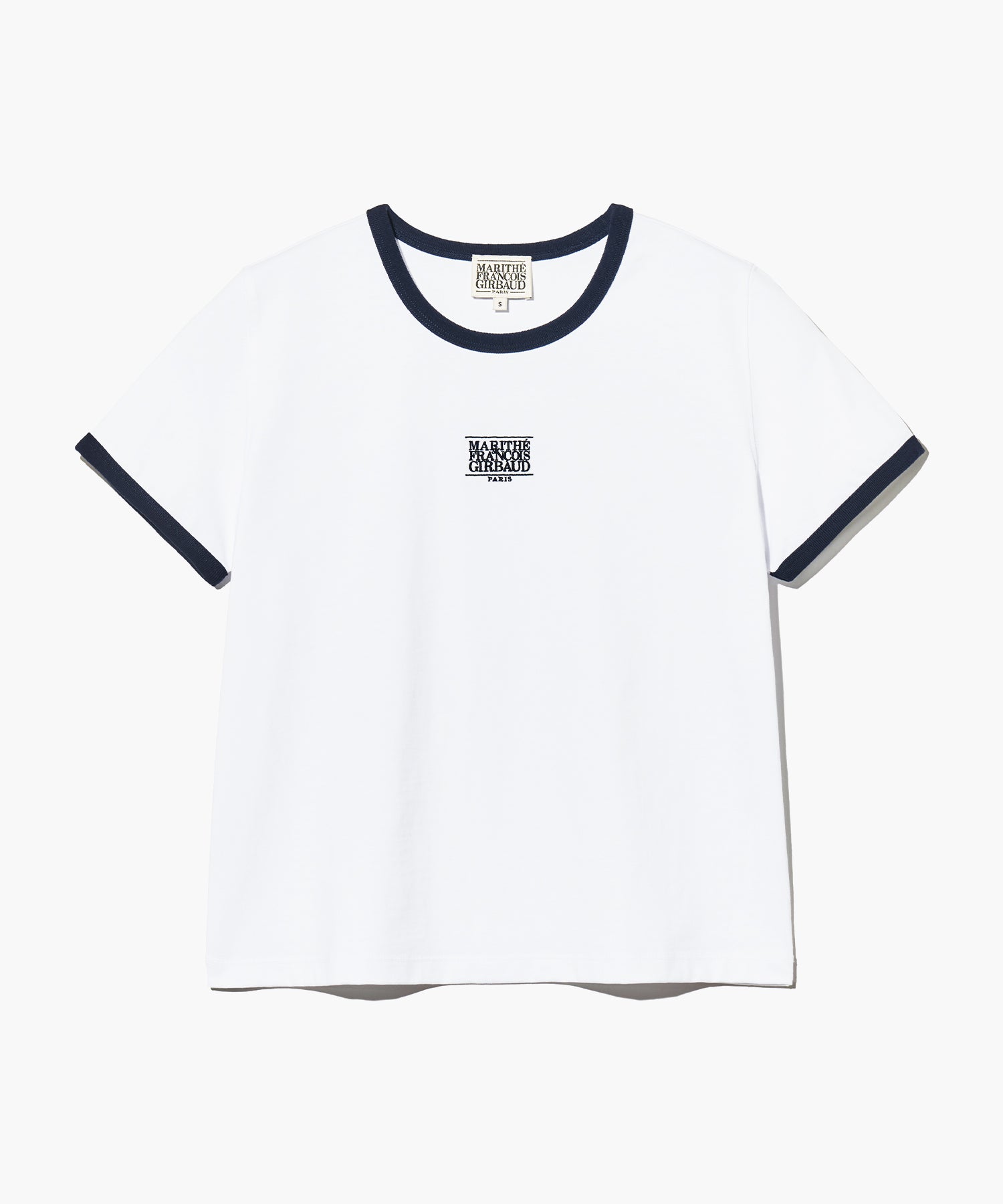 W CLASSIC LOGO RINGER TEE