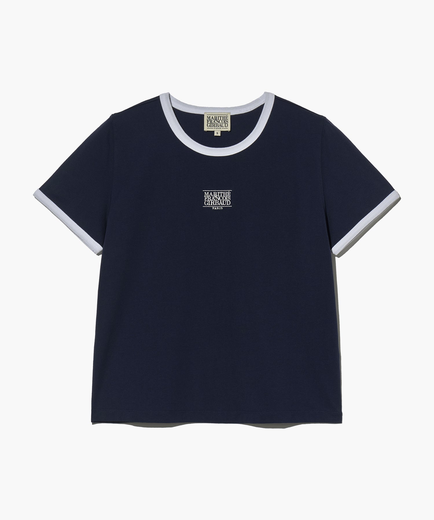 W CLASSIC LOGO RINGER TEE