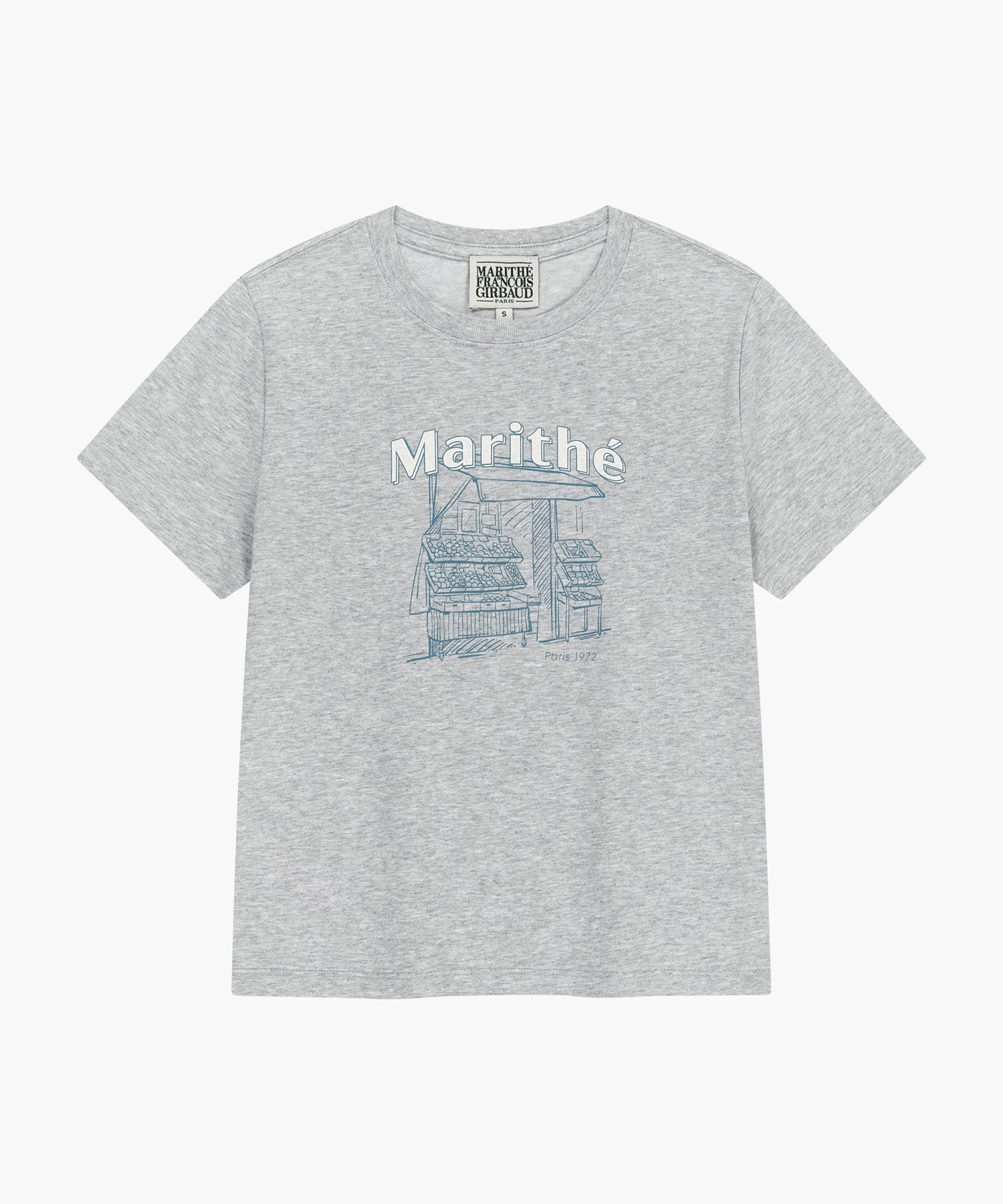 [REGEN] W FRENCH FRUIT SHOP GRAPHIC TEE