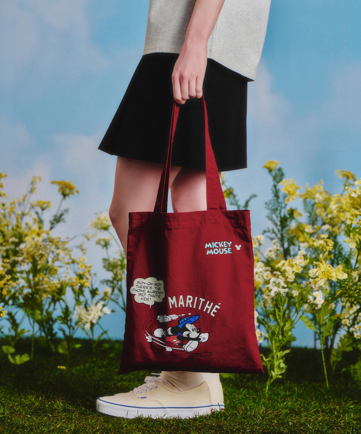 [MARITHE_DISNEY] MICKEY_COMIC ECO BAG